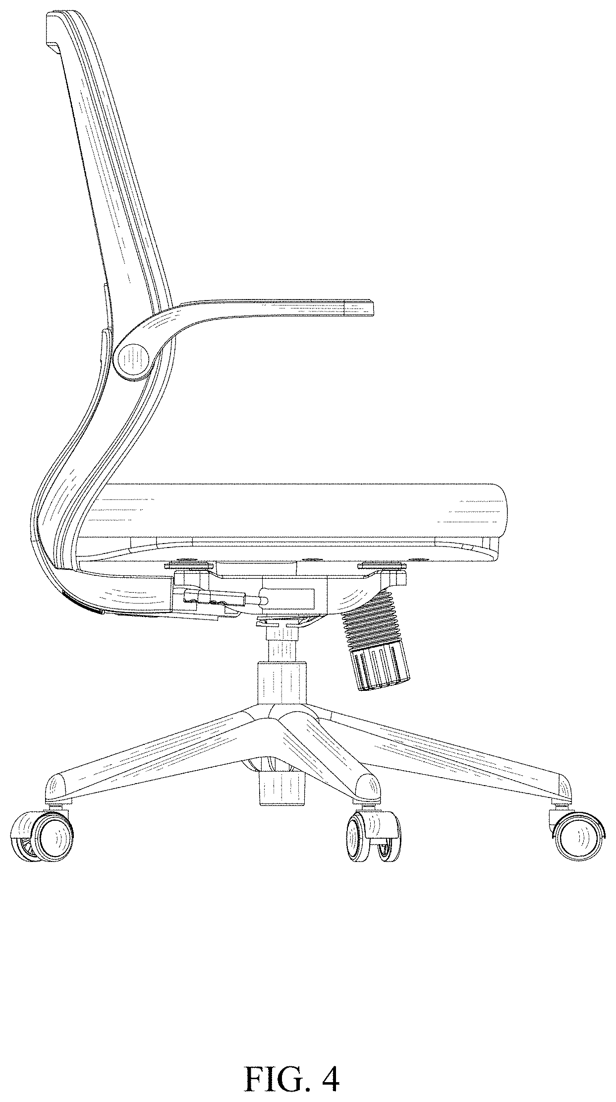 Patent USD1001526 Figure 4 – Chair