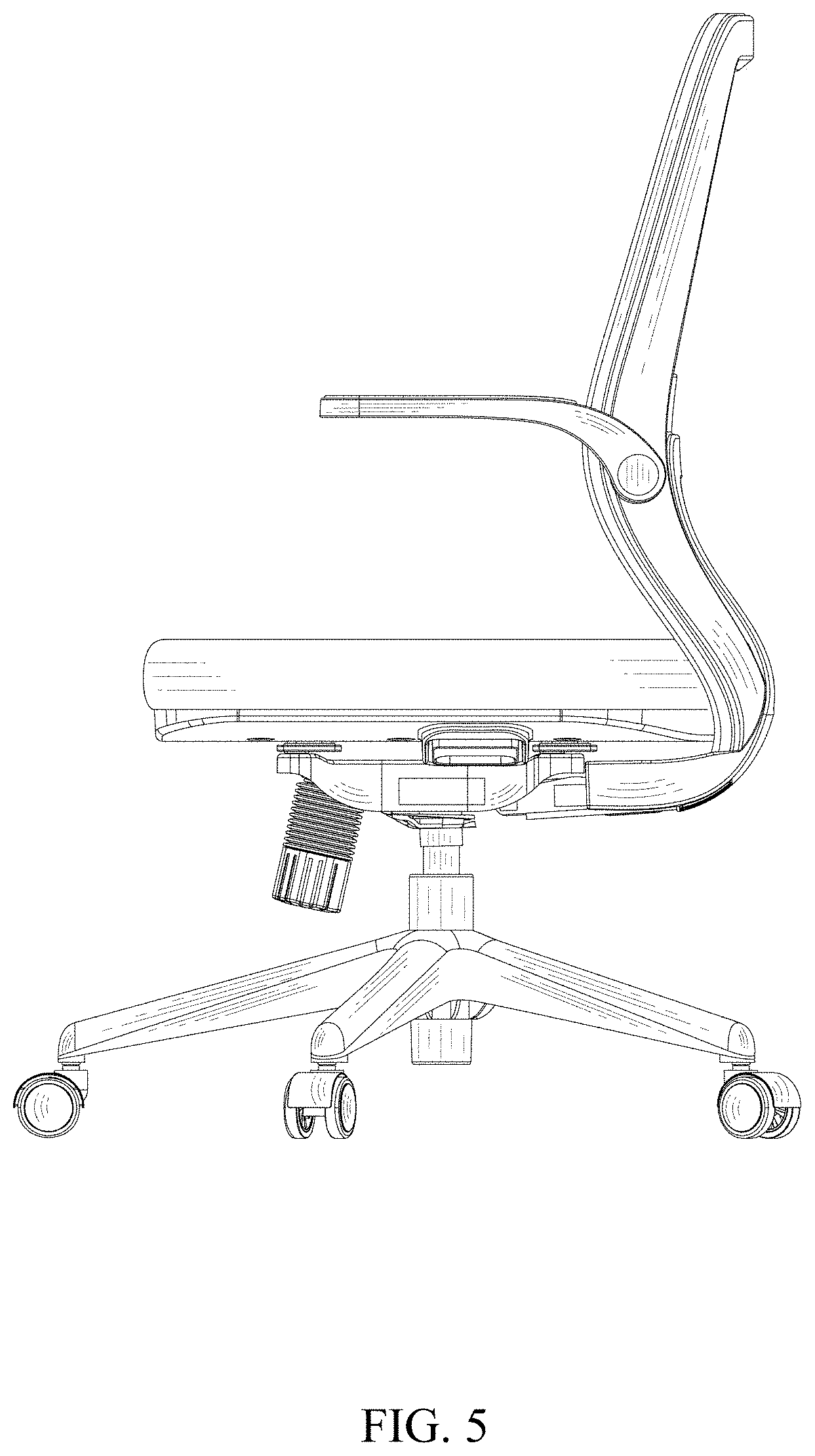 Patent USD1001526 Figure 5 – Chair