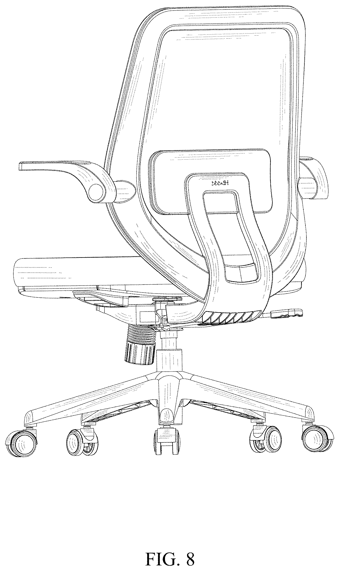 Patent USD1001526 Figure 8 – Chair