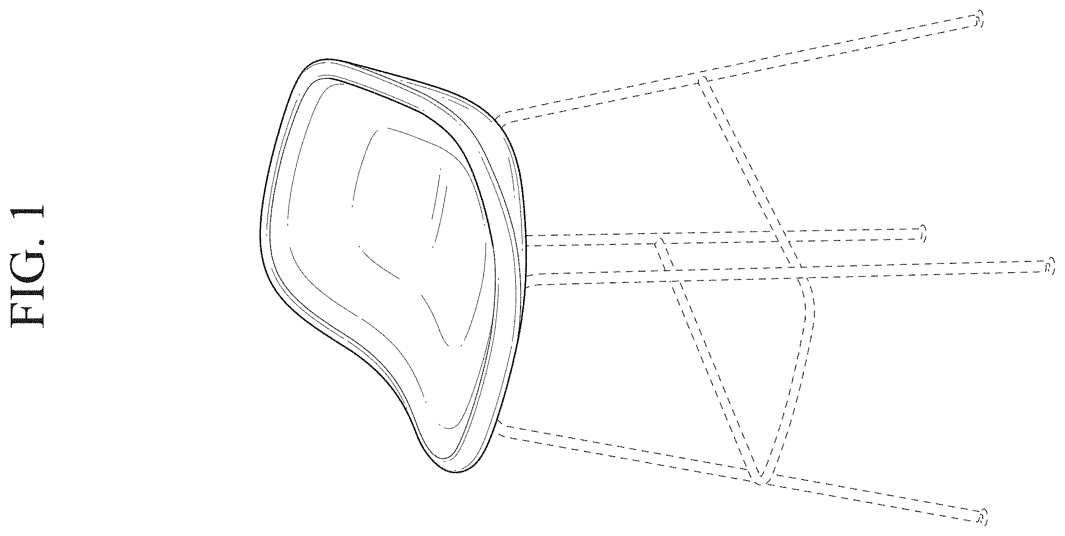 Patent USD1001528 Figure 1 – Chair