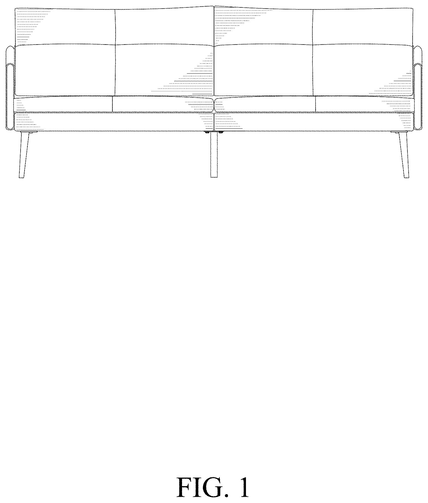 Patent USD1001529 Figure 1 – Sofa