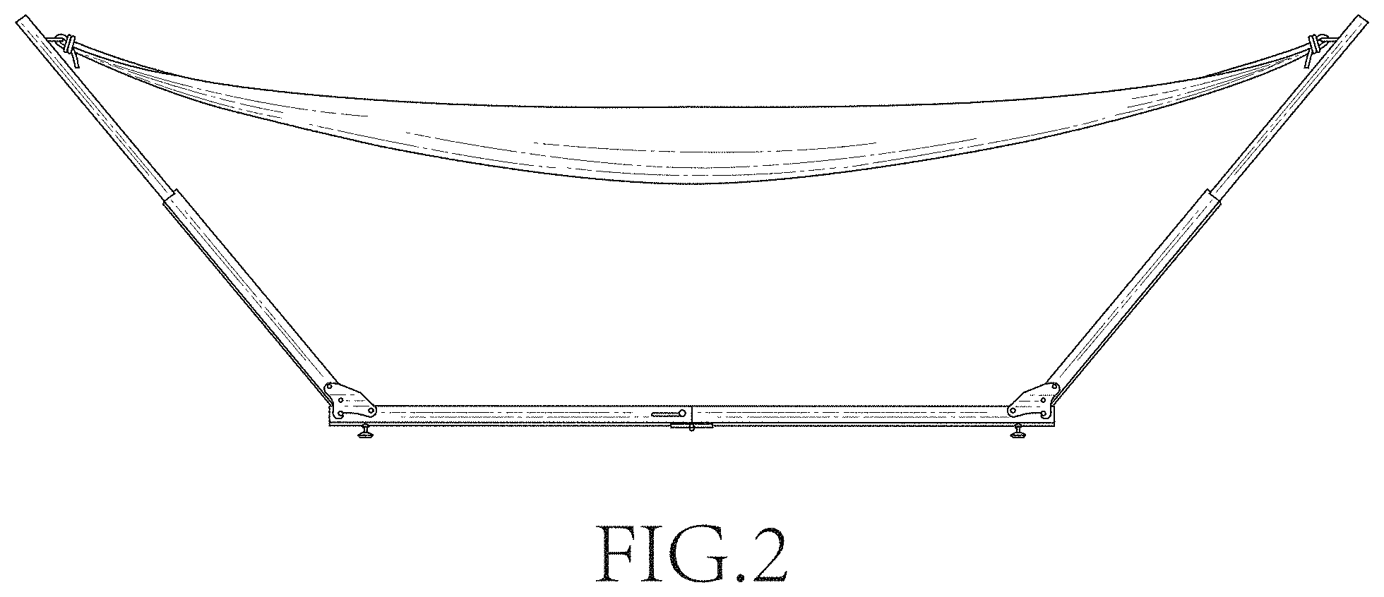Patent USD1001530 Figure 2 – Hammock stand