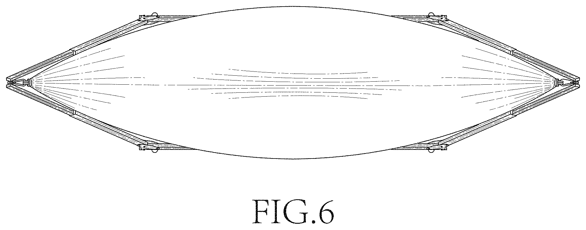 Patent USD1001530 Figure 6 – Hammock stand