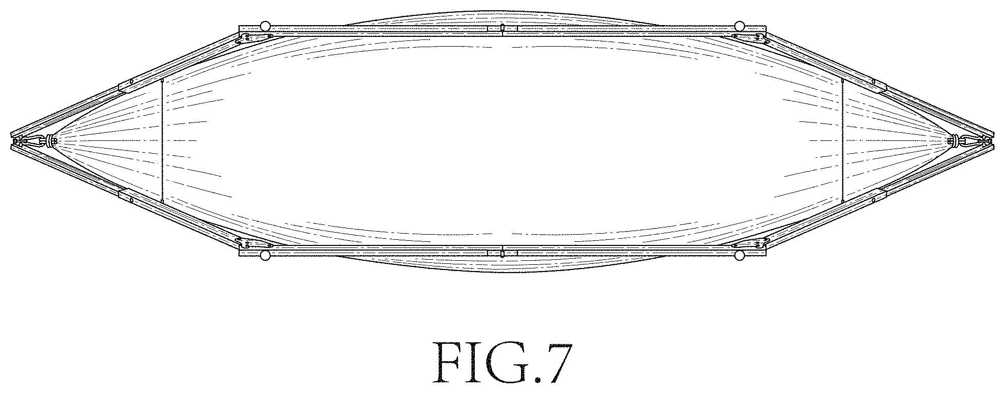 Patent USD1001530 Figure 7 – Hammock stand