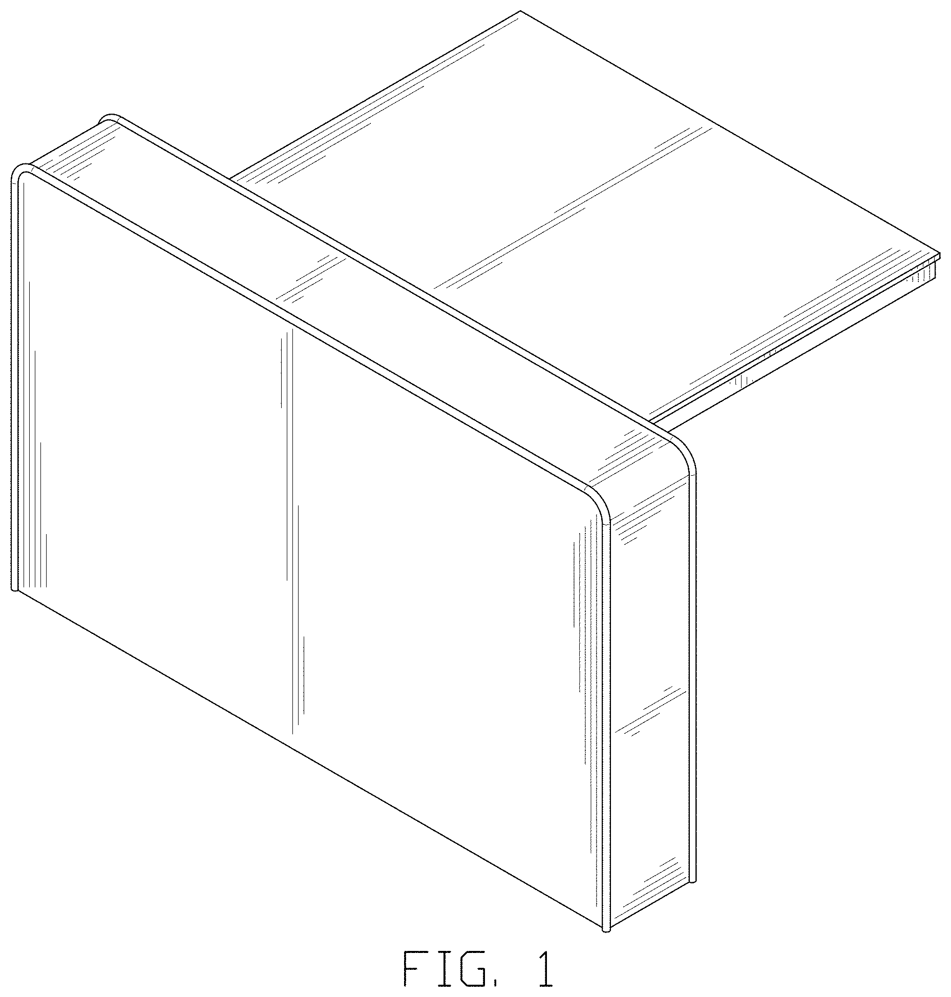 Patent USD1001533 — Tray table — Figure 1