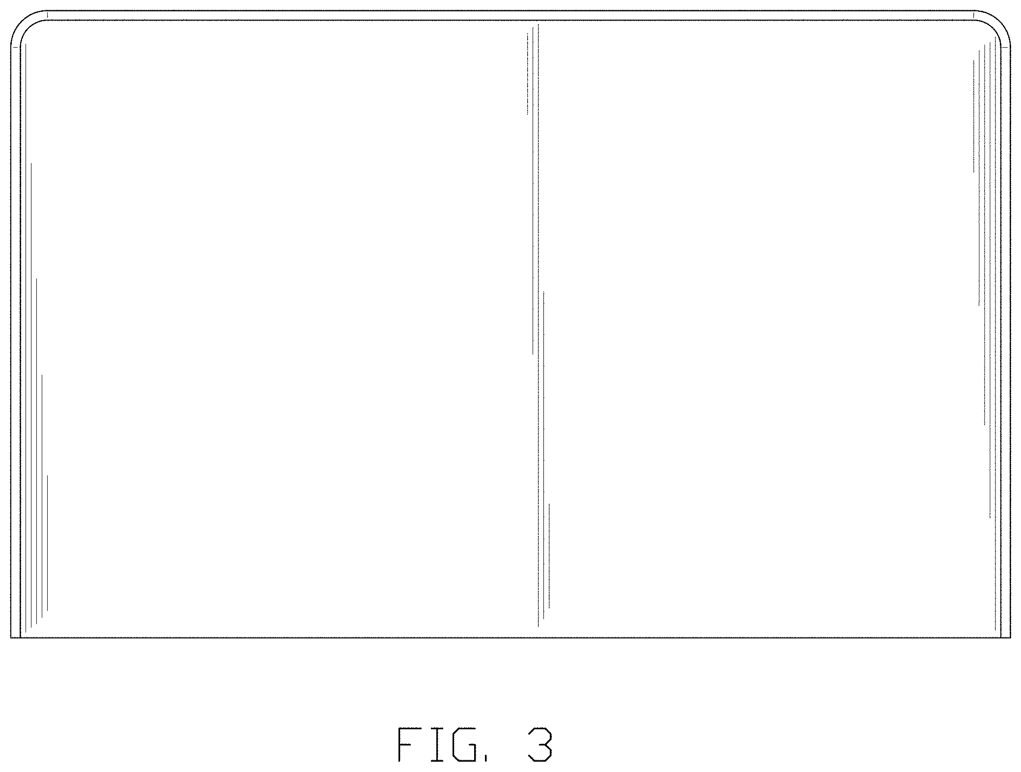 Patent USD1001533 Figure 3 – Tray table