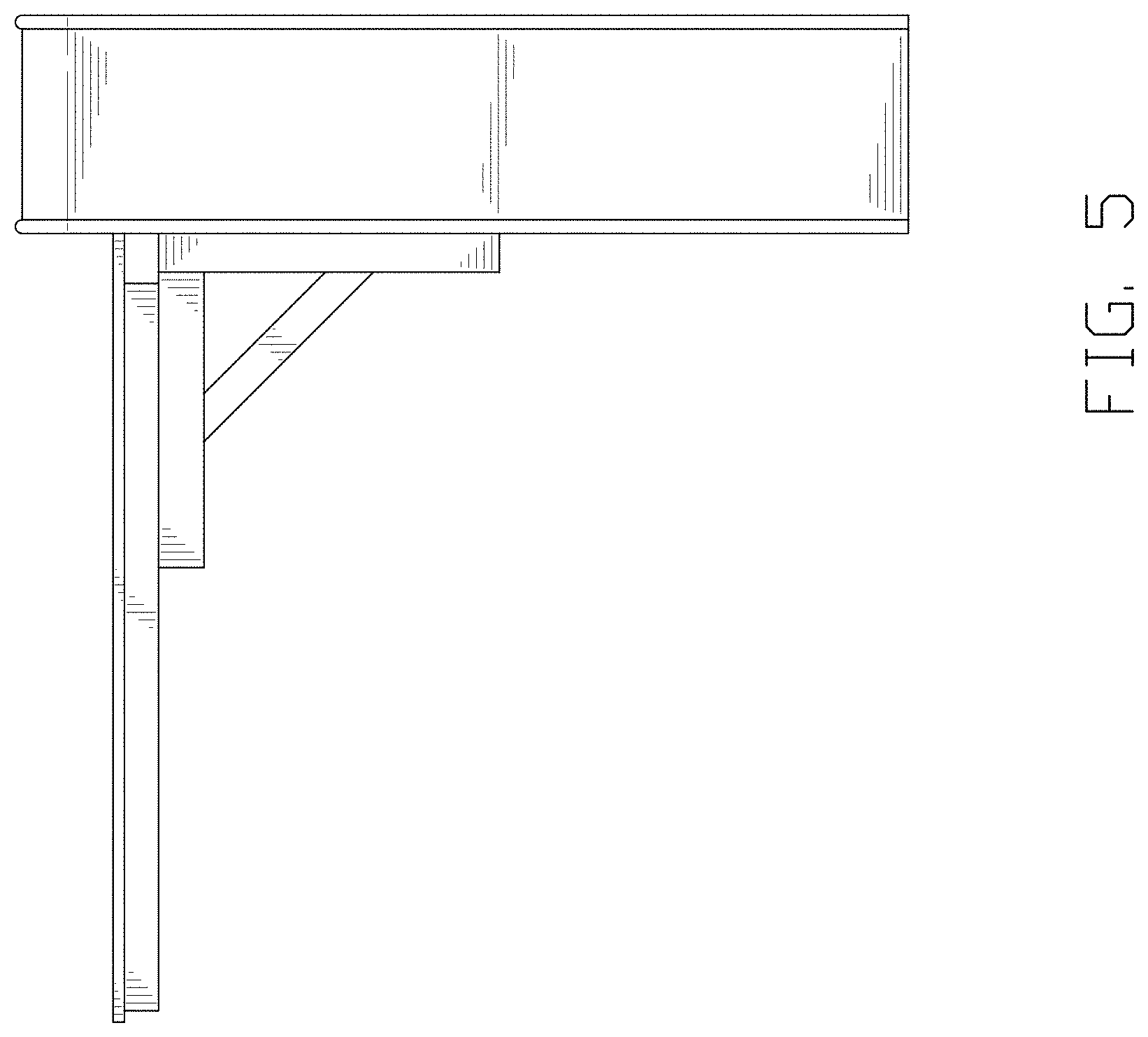 Patent USD1001533 Figure 5 – Tray table