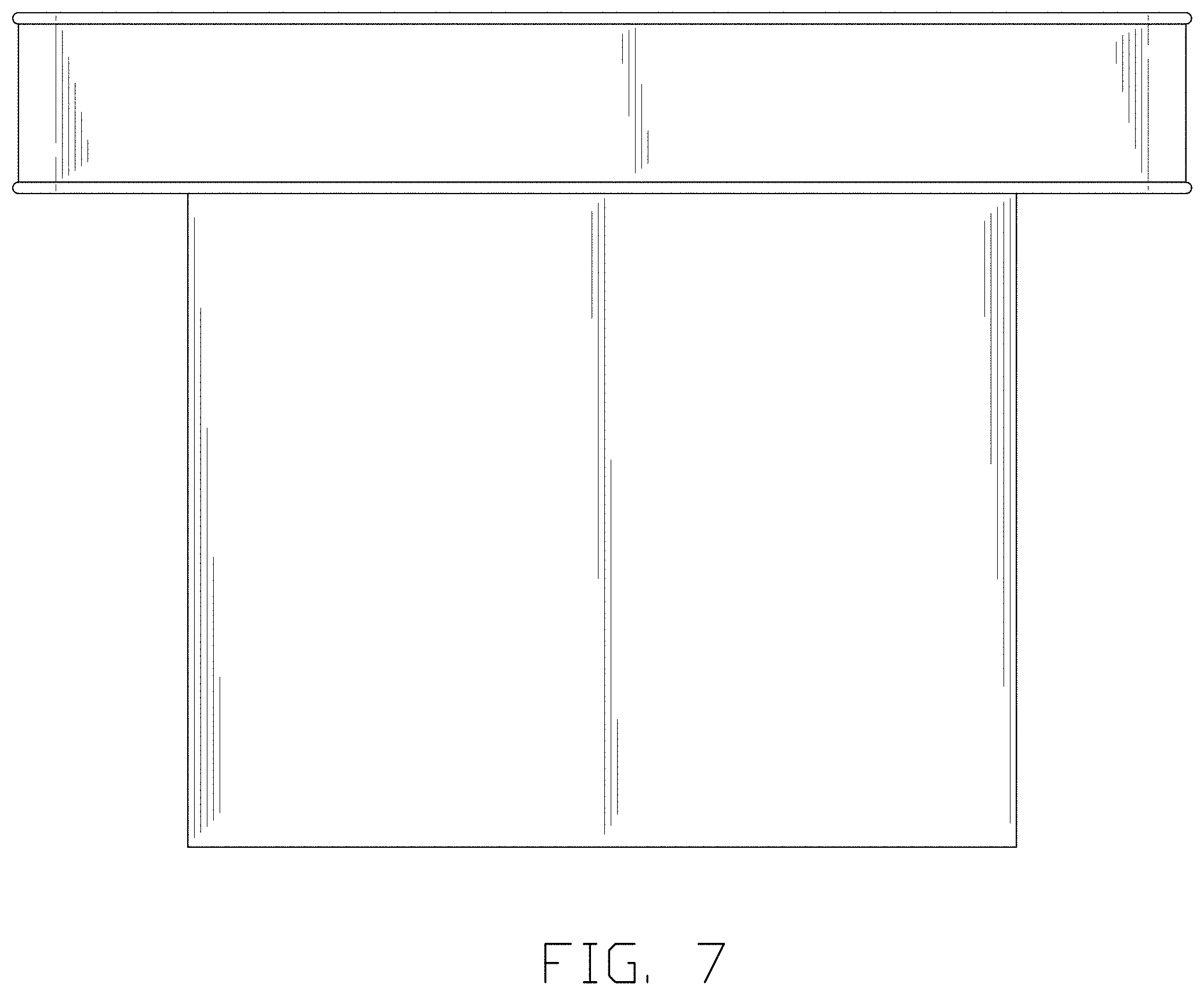 Patent USD1001533 Figure 7 – Tray table