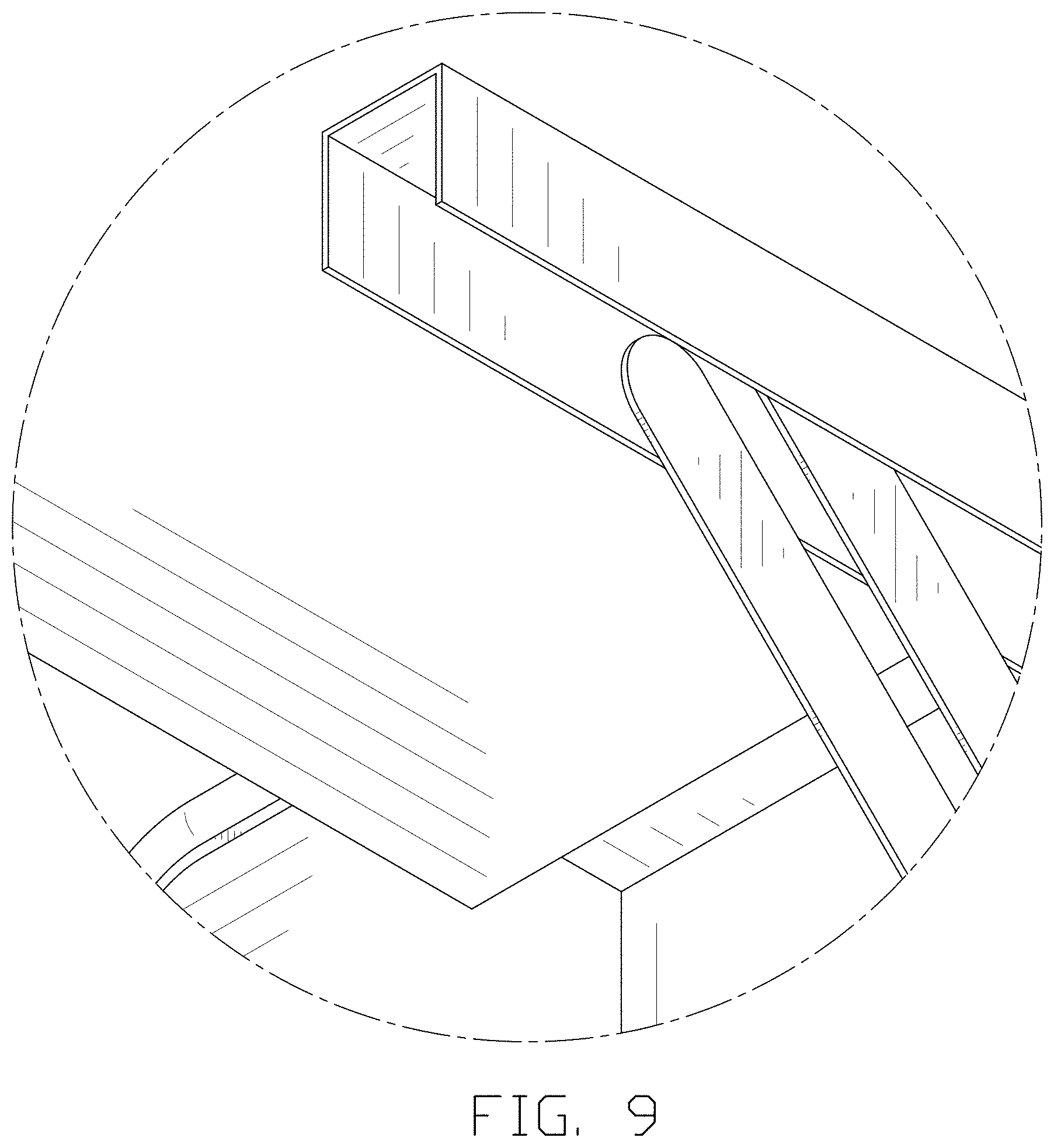 Patent USD1001533 Figure 9 – Tray table