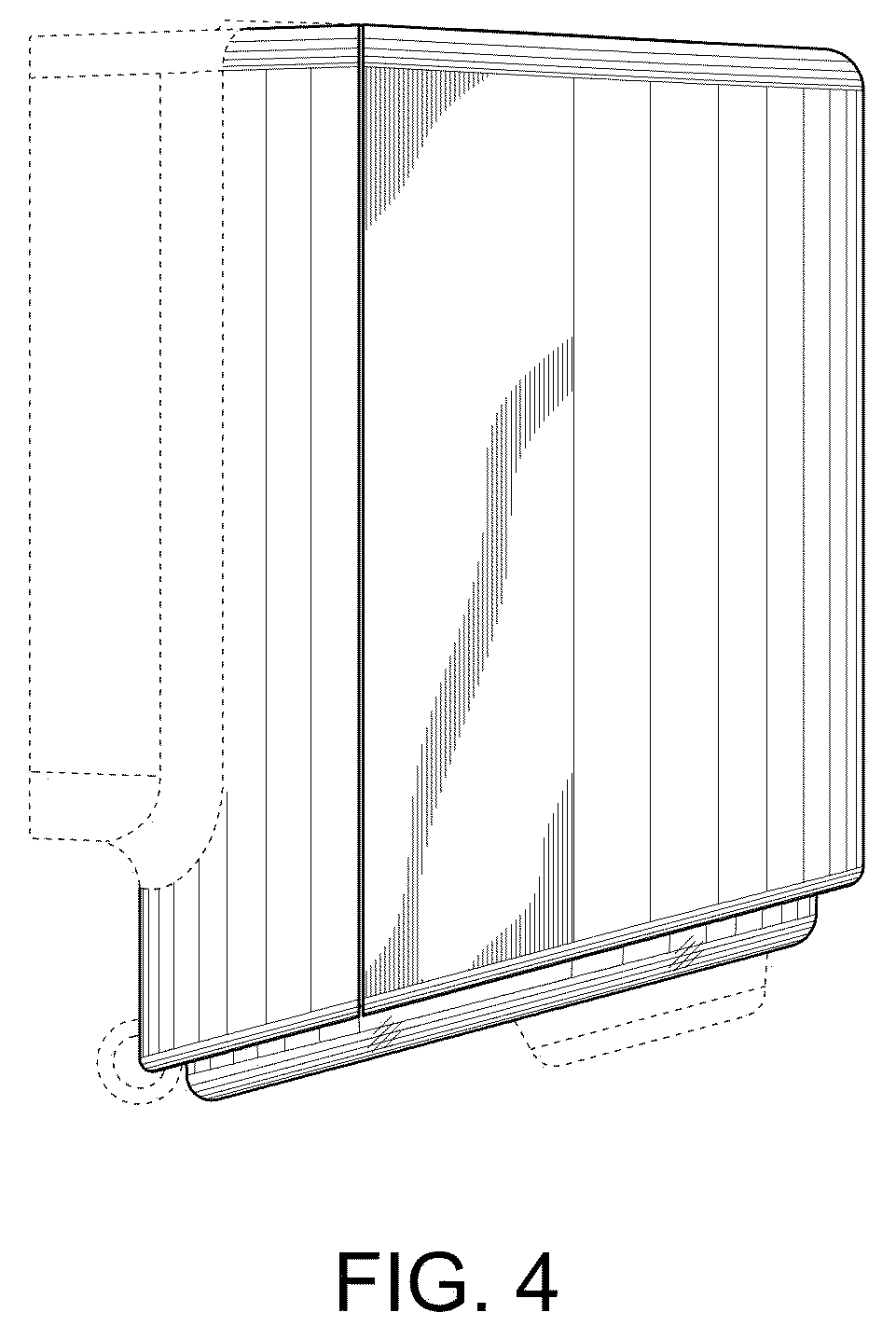 Patent USD1001534 Figure 4 – Paper dispenser