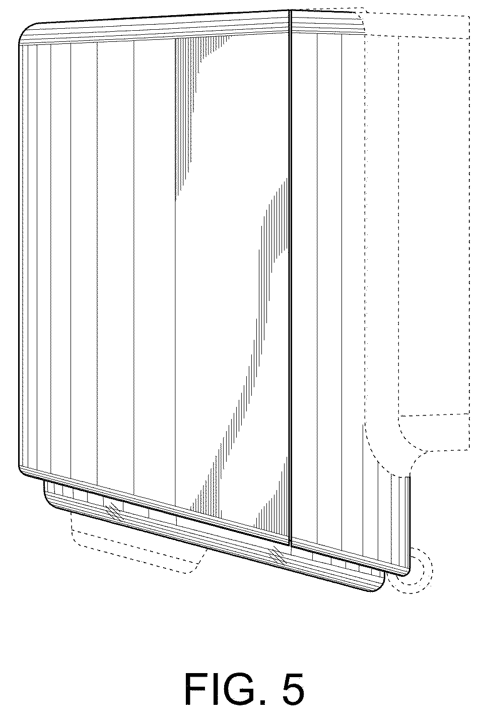 Patent USD1001534 Figure 5 – Paper dispenser