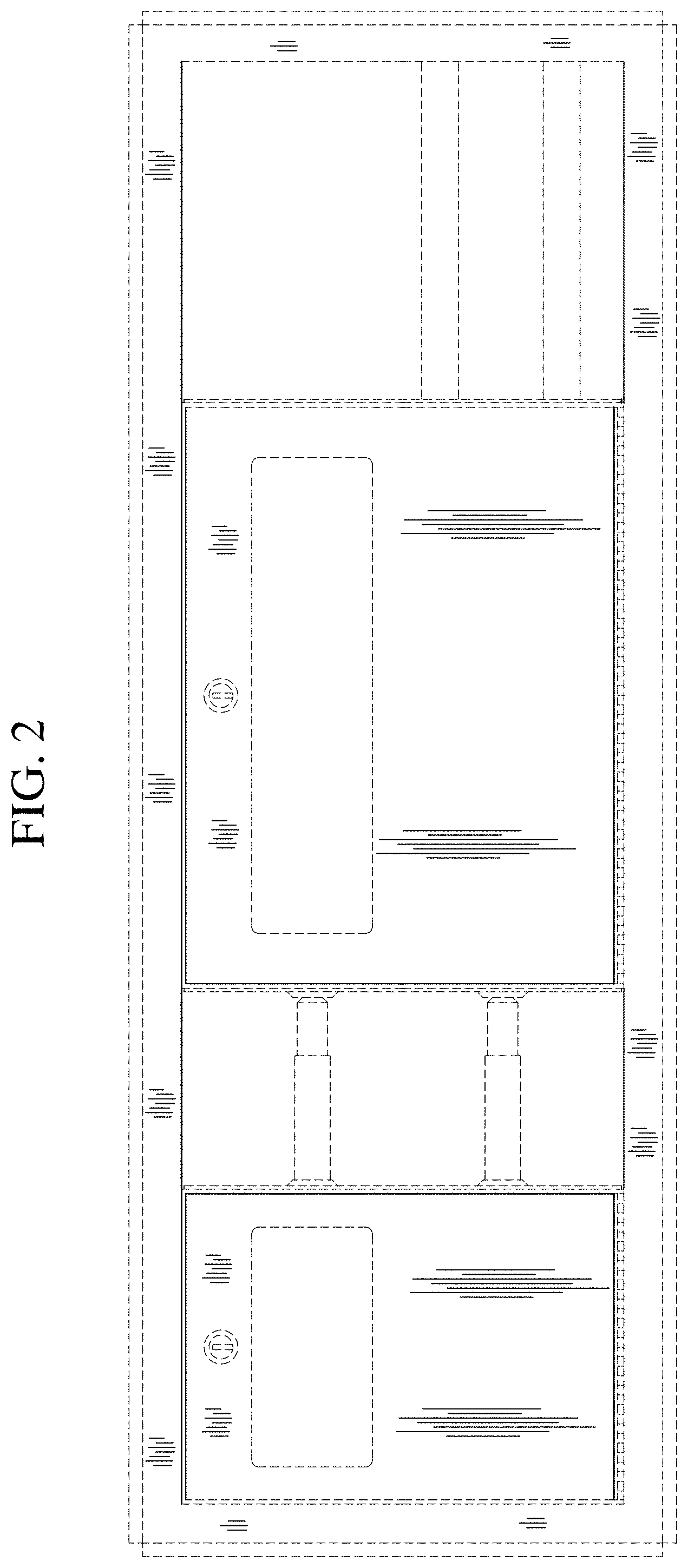 Patent USD1001535 Figure 2 – Dispenser unit with receptacle
