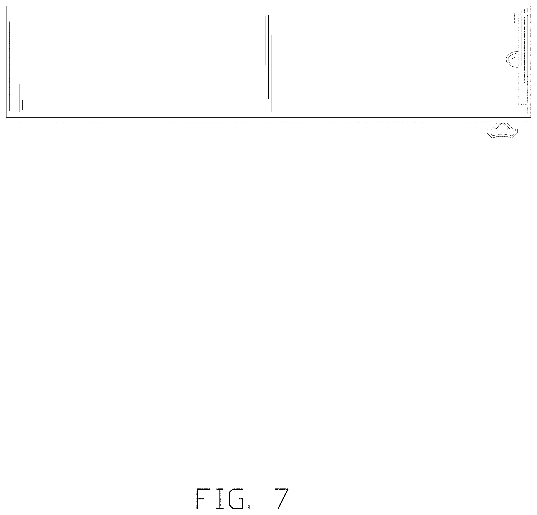 Patent USD1001536 Figure 7 – Slide cutter
