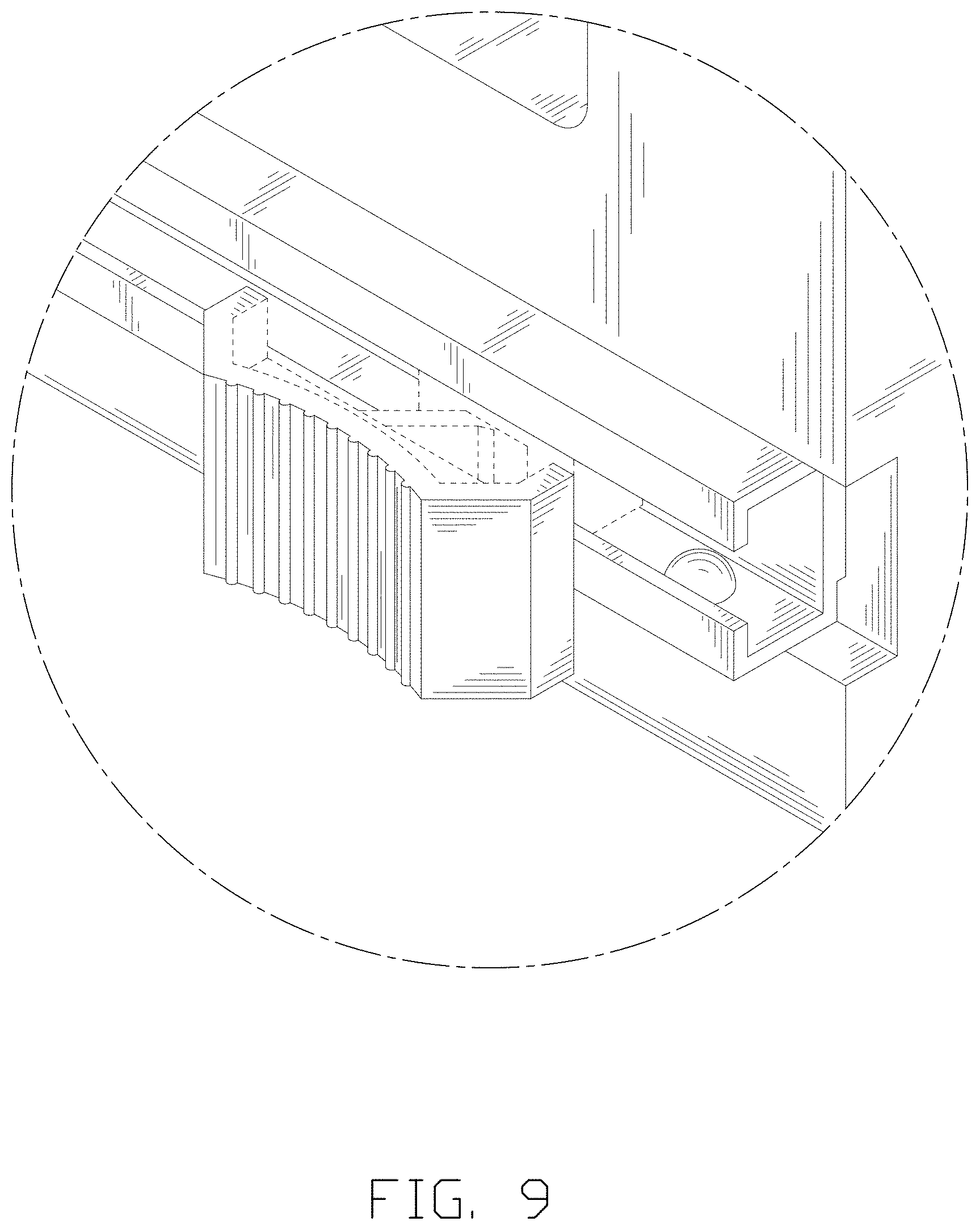 Patent USD1001536 Figure 9 – Slide cutter