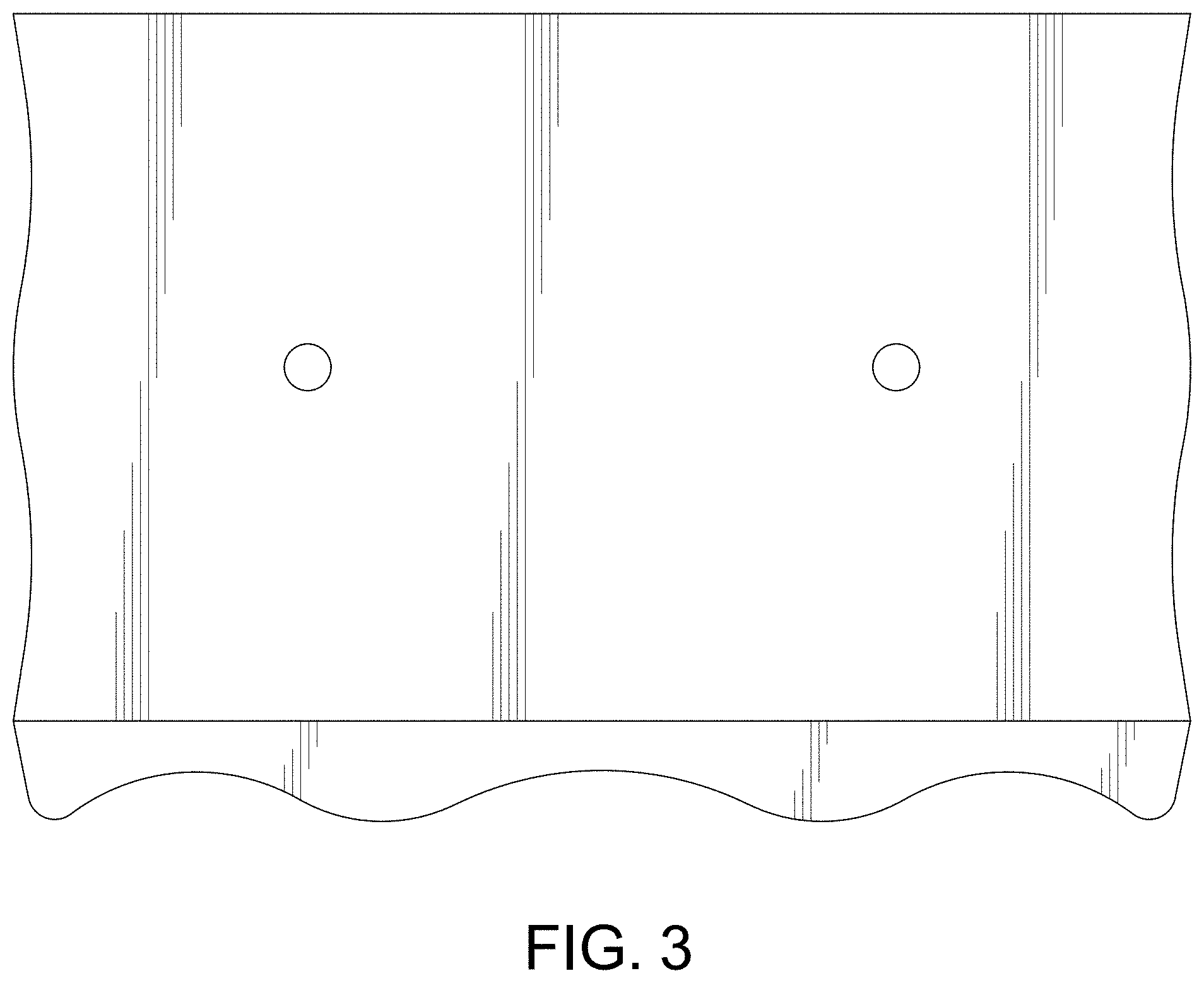 Patent USD1001537 Figure 3 – Toilet paper holder