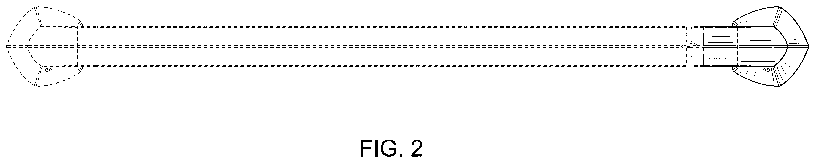 Patent USD1001538 Figure 2 – Grab bar
