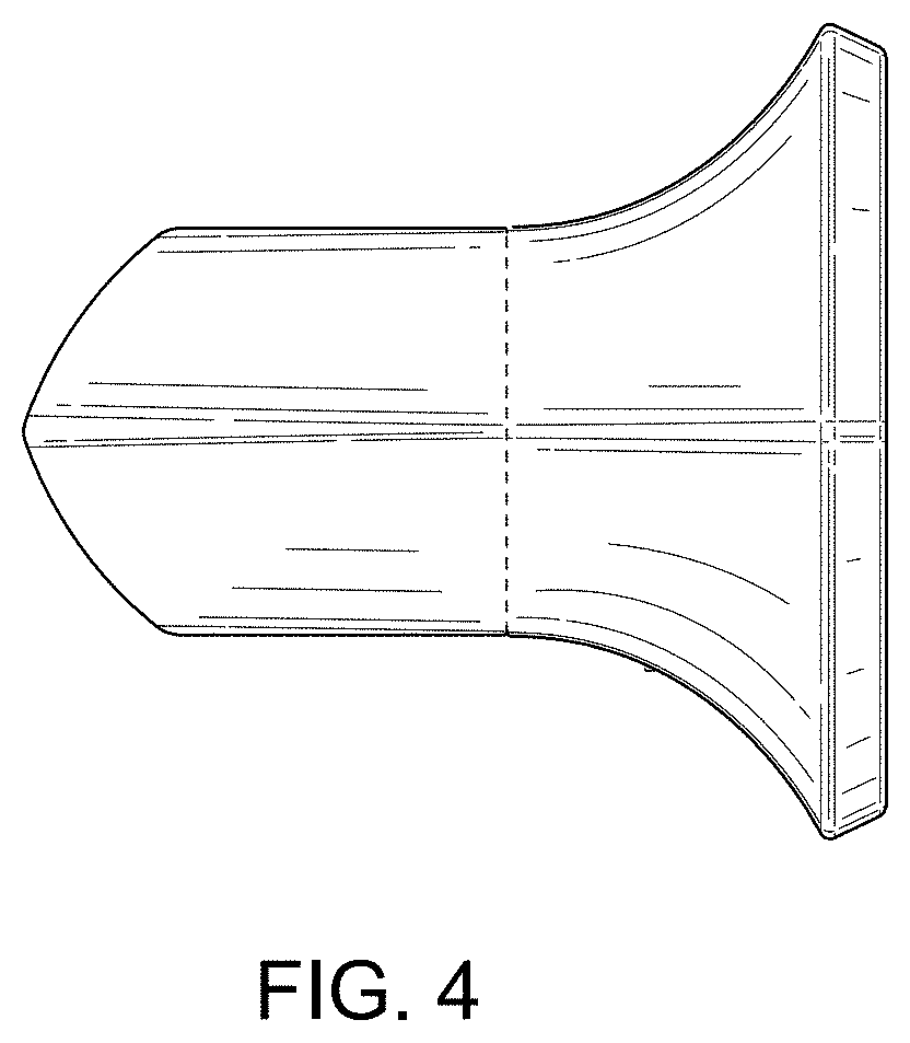 Patent USD1001538 Figure 4 – Grab bar