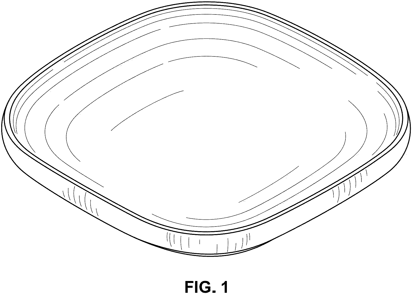 Patent USD1001539 Figure 1 – Soap dish