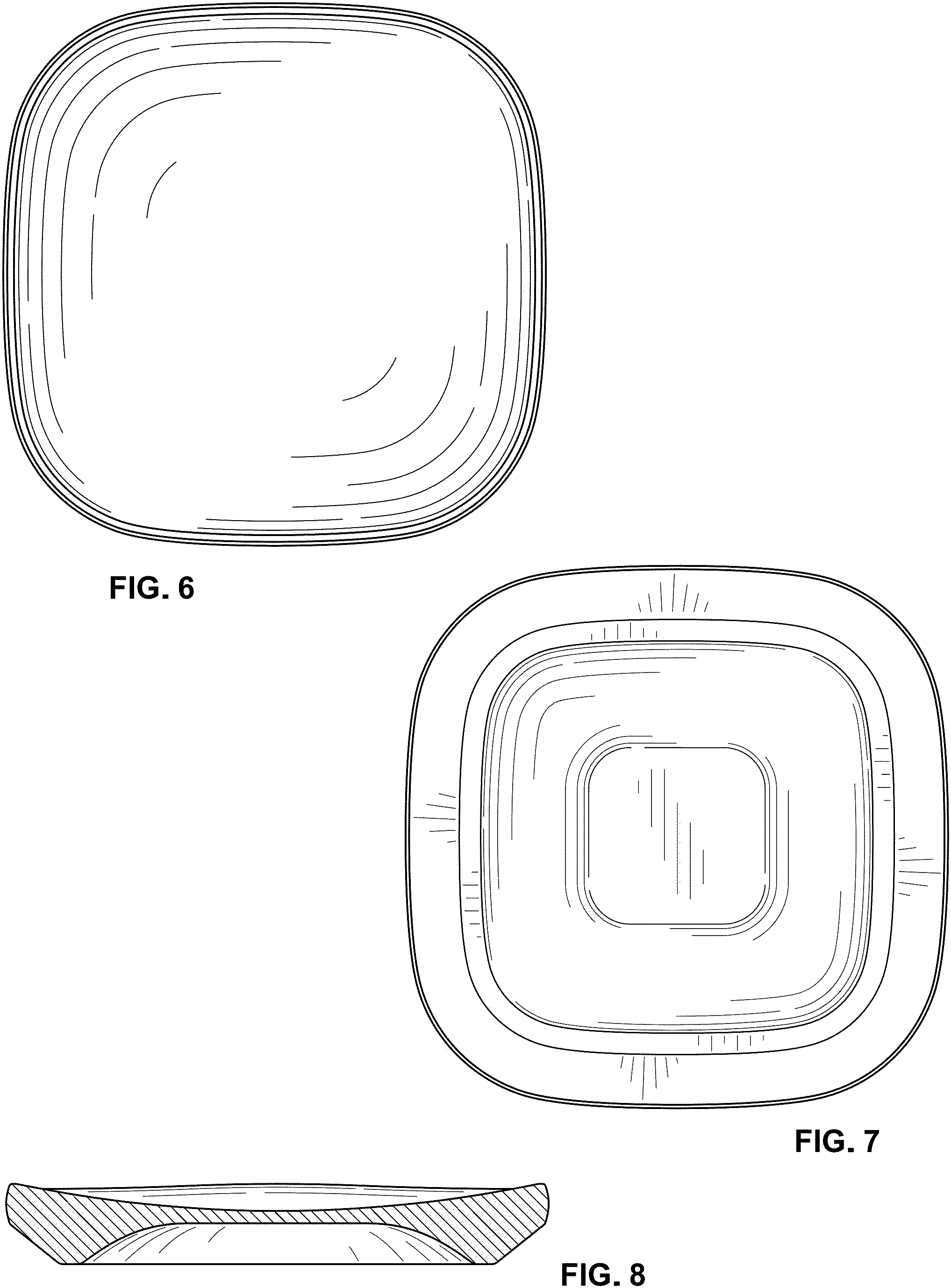 Patent USD1001539 Figure 3 – Soap dish