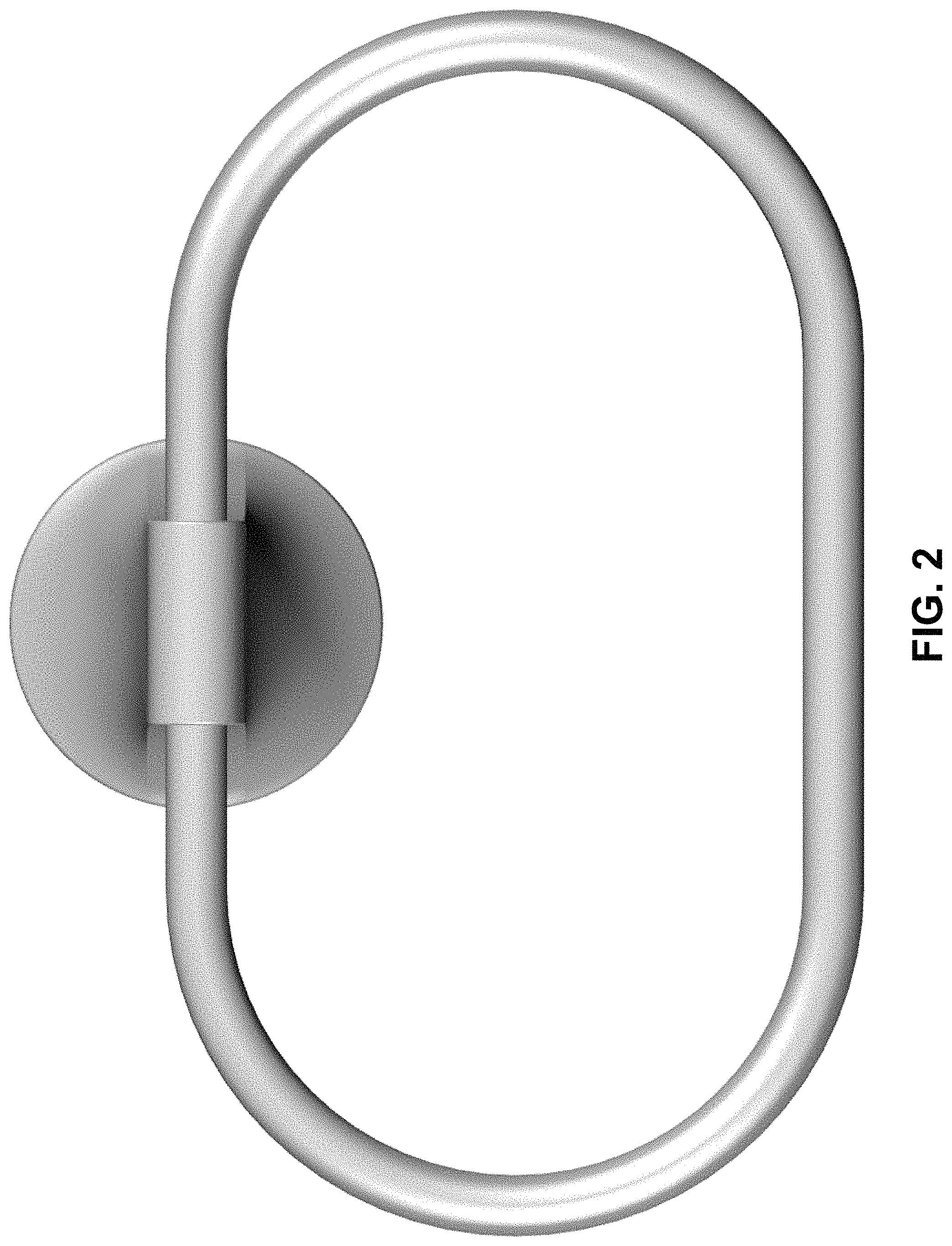 Patent USD1001542 Figure 2 – Towel ring