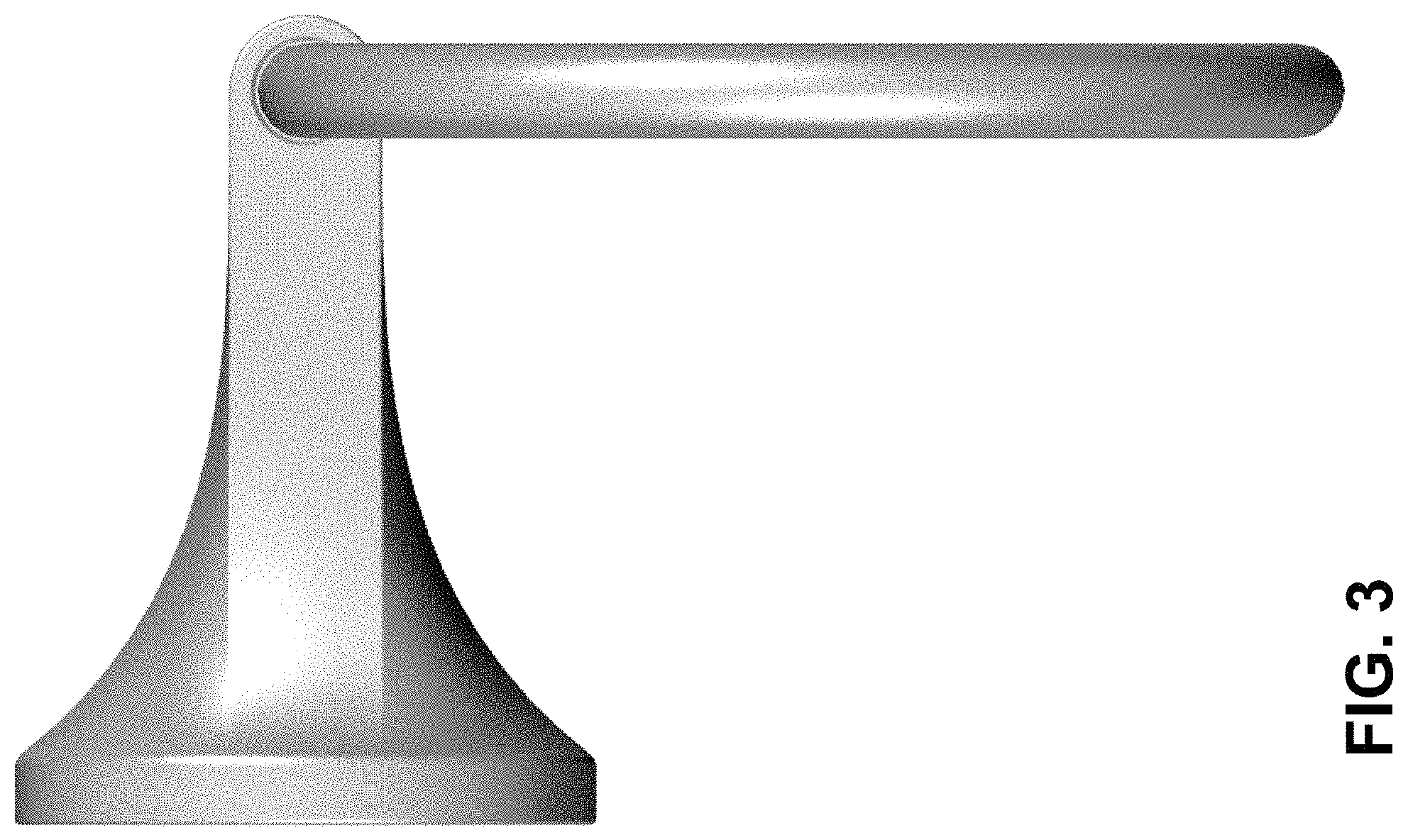 Patent USD1001542 Figure 3 – Towel ring