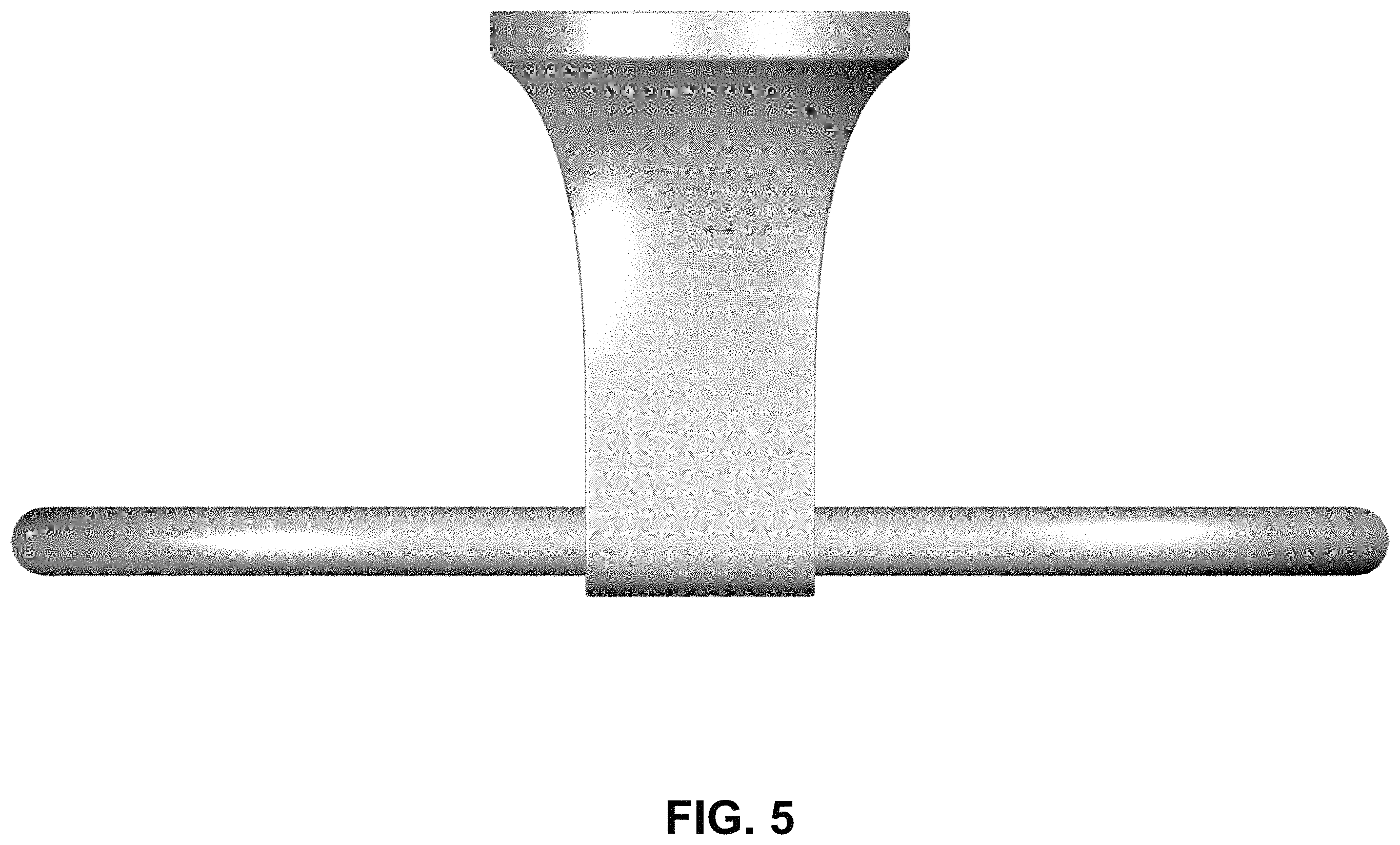 Patent USD1001542 Figure 5 – Towel ring