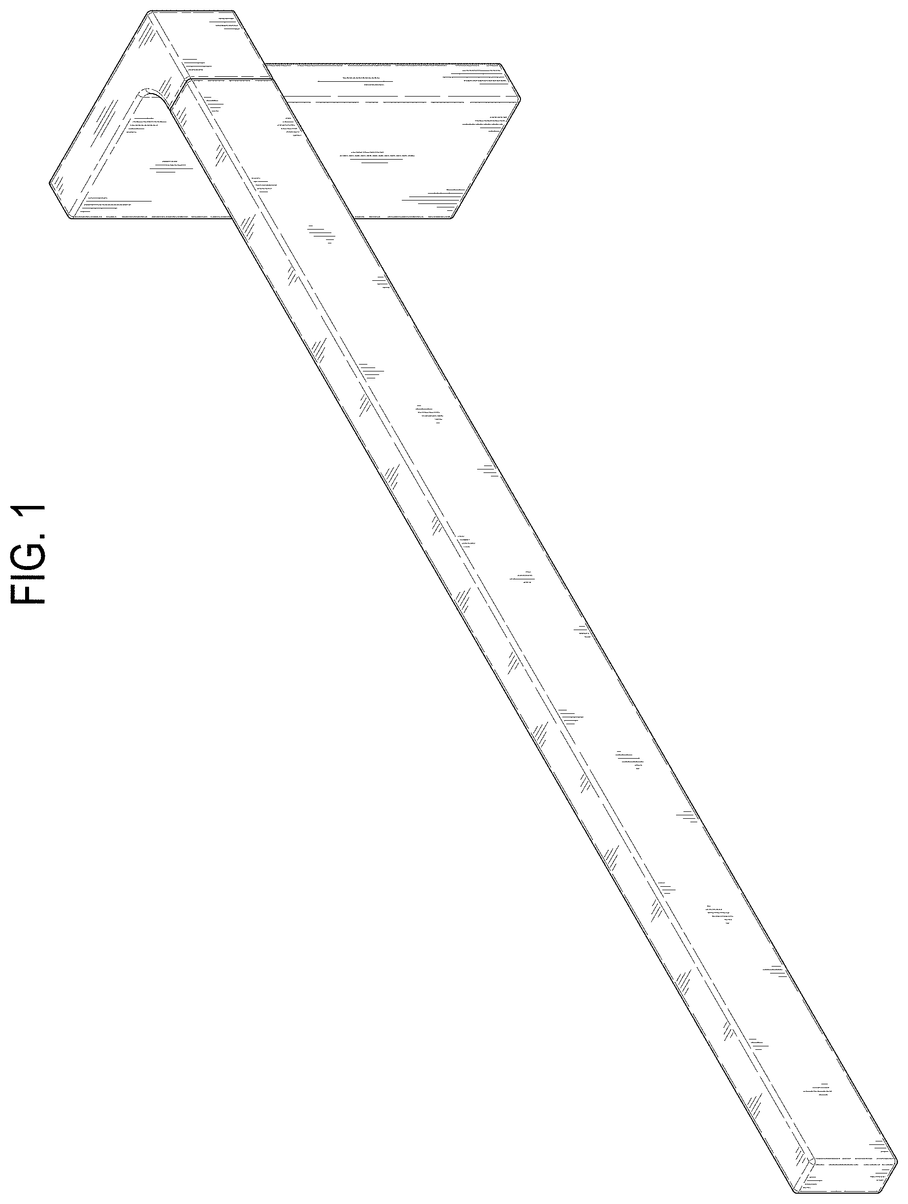 Patent USD1001545 — Towel holder — Figure 1