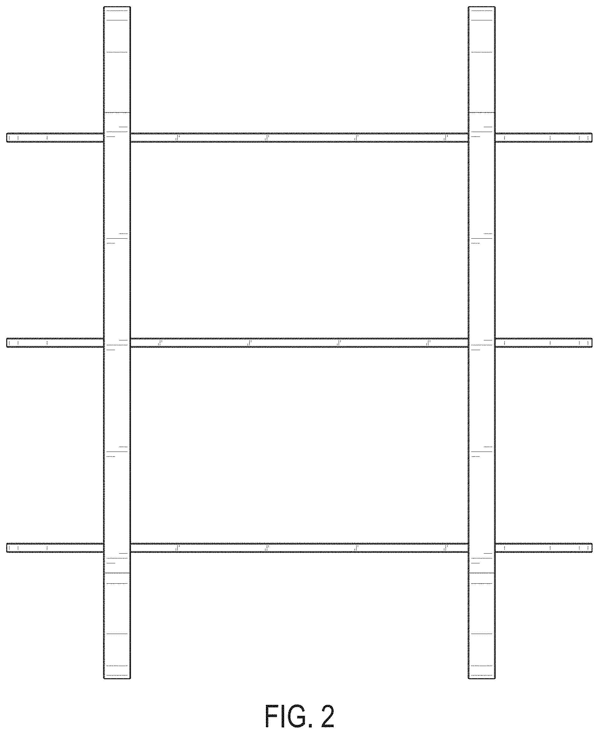 Patent USD1001548 Figure 2 – Wall-mounted shelf