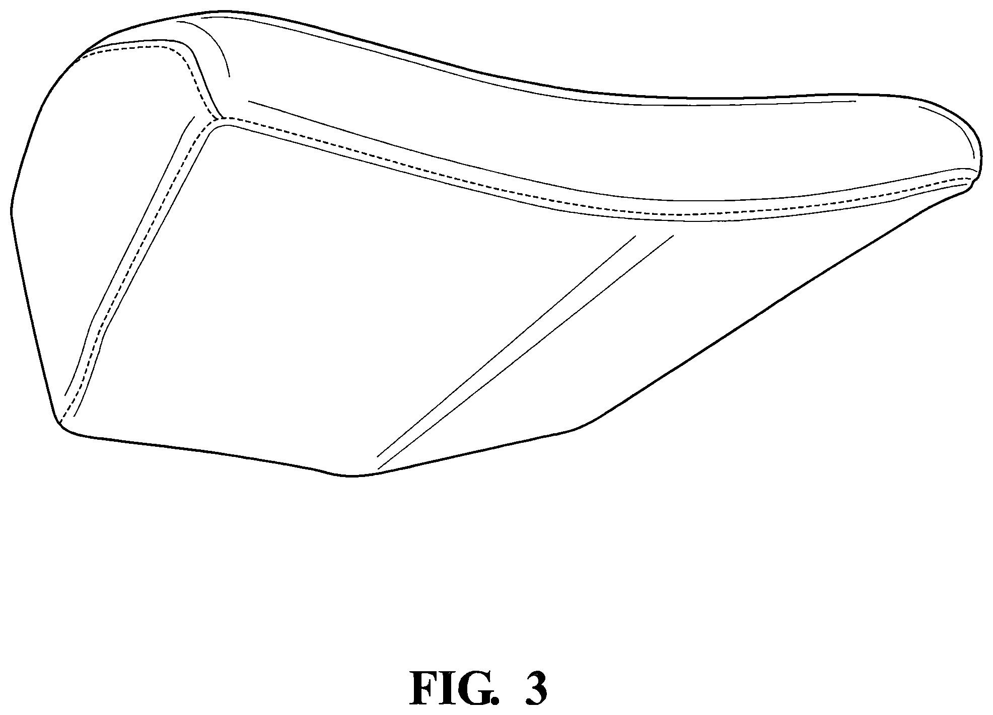 Patent USD1001550 Figure 3 – Fixing pad