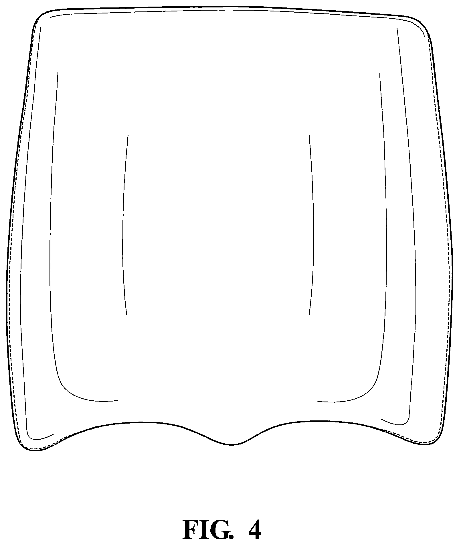 Patent USD1001550 Figure 4 – Fixing pad