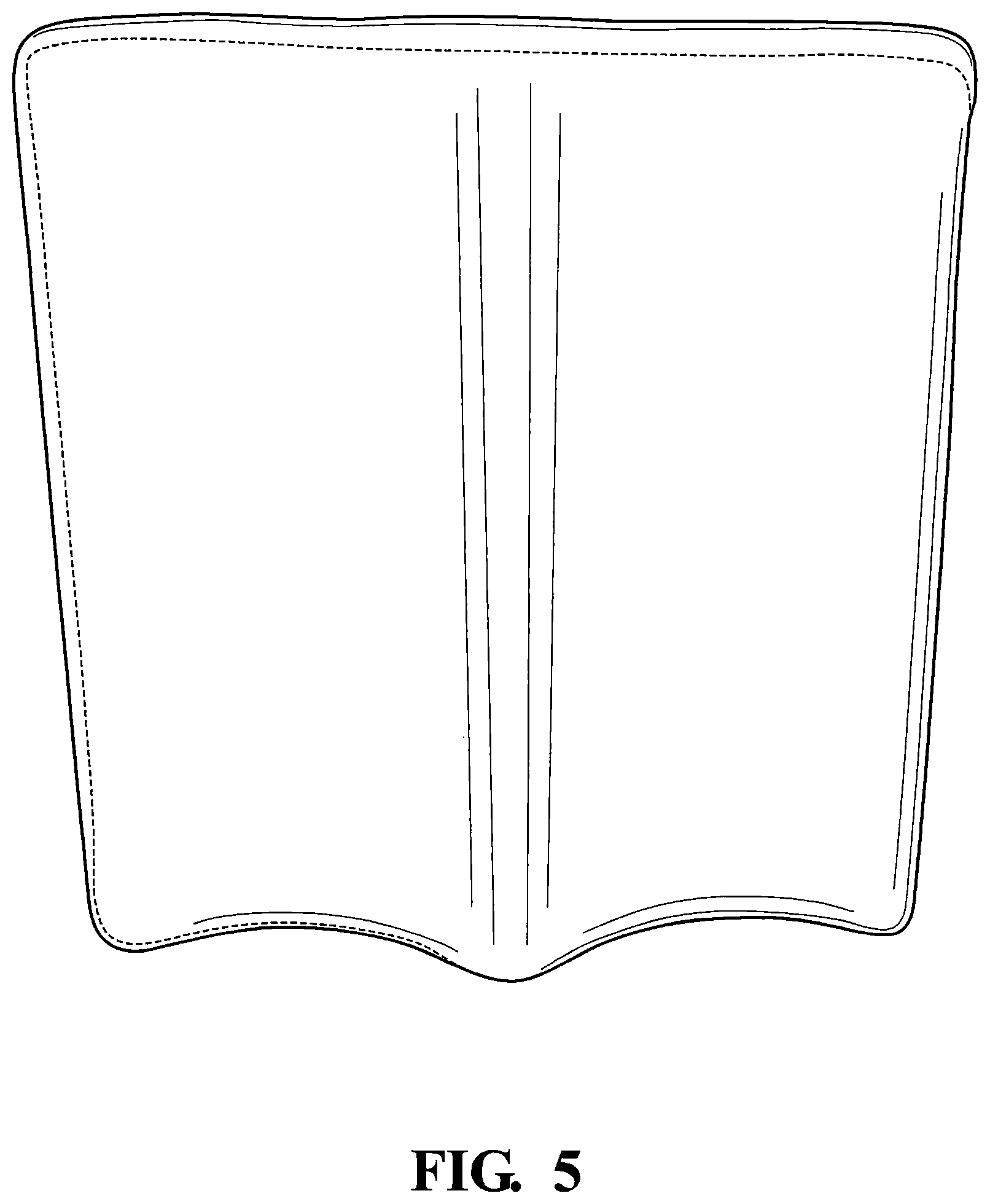Patent USD1001550 Figure 5 – Fixing pad