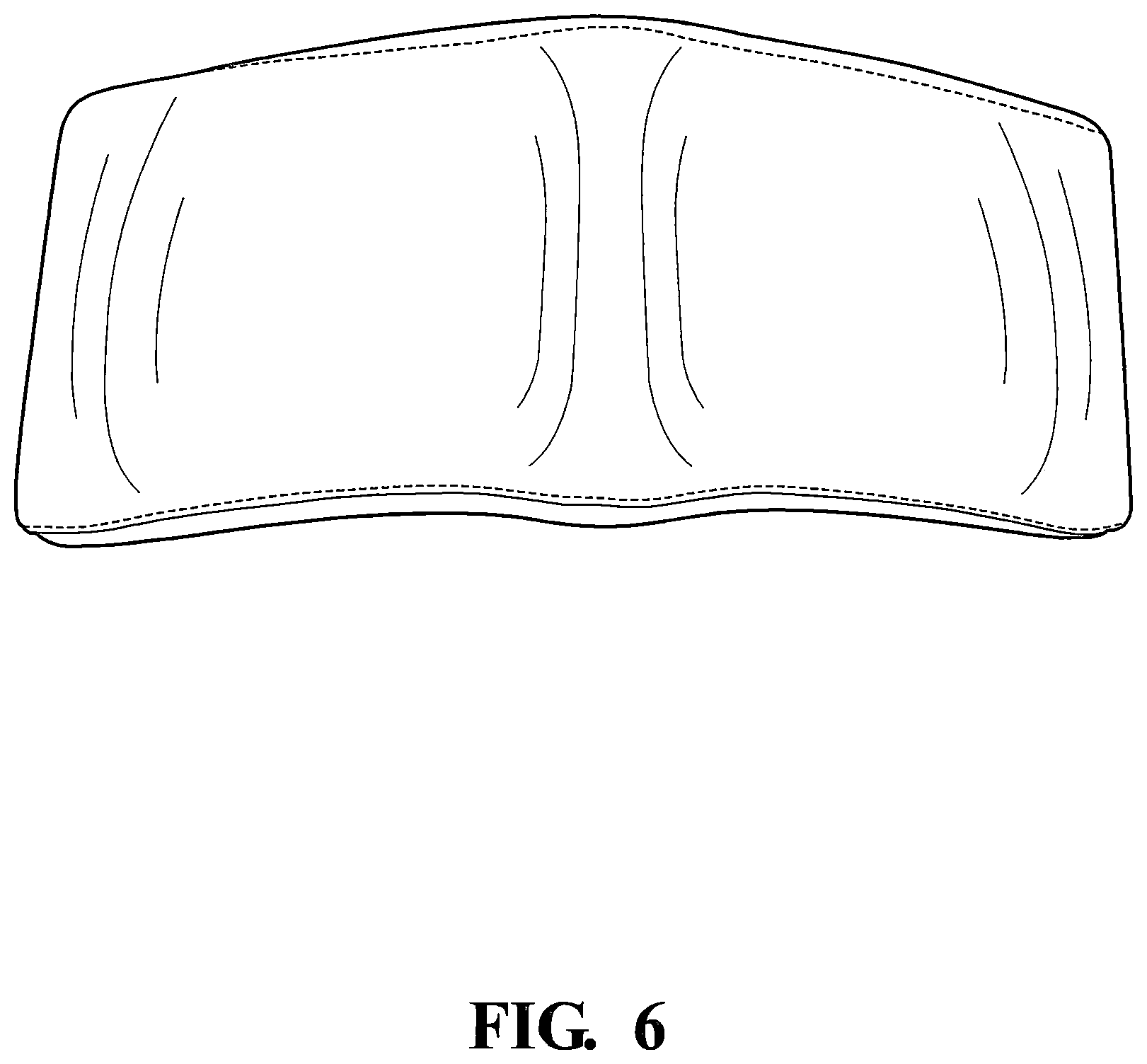 Patent USD1001550 Figure 6 – Fixing pad