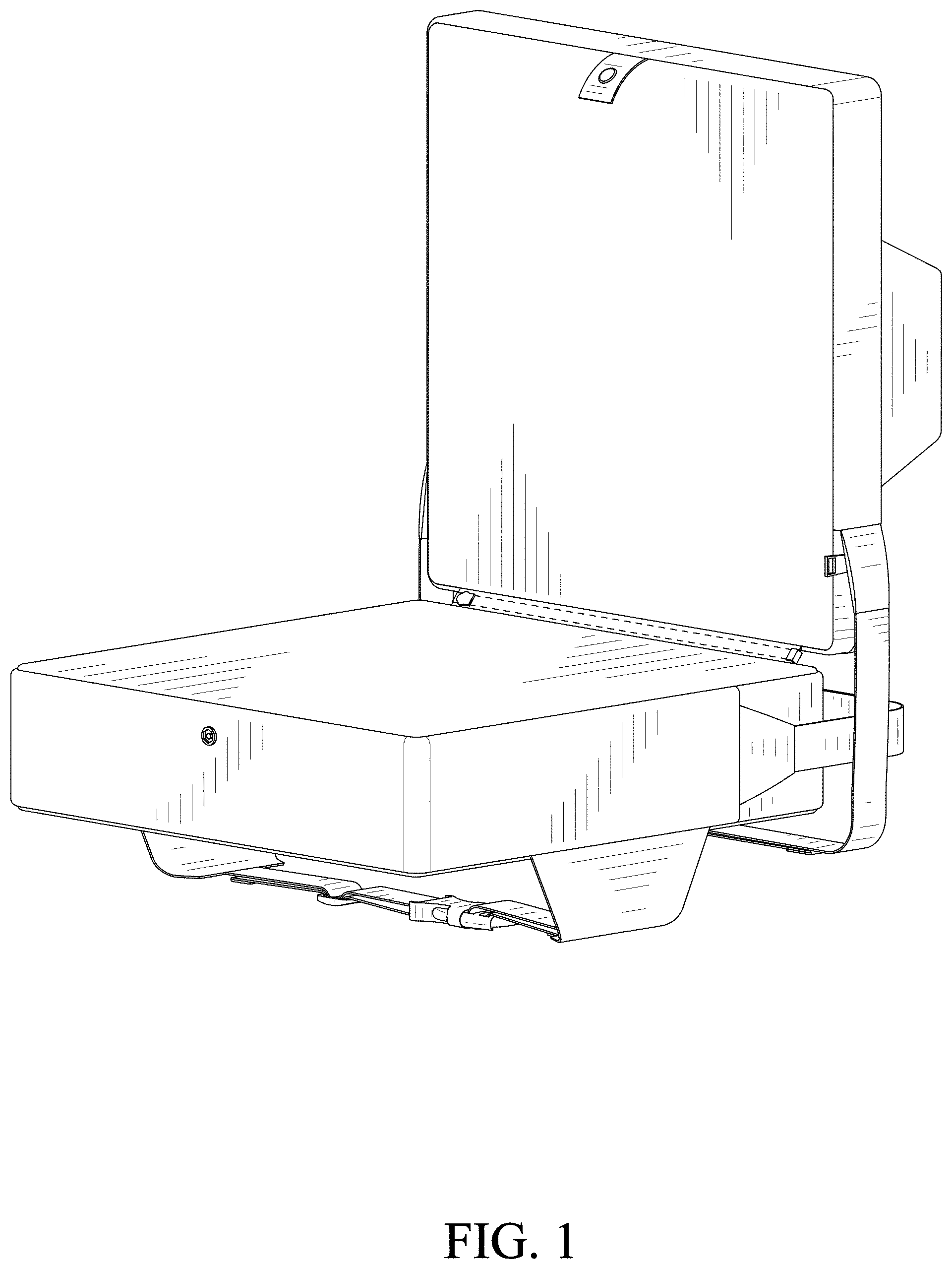 Patent USD1001551 Figure 1 – Booster cushion