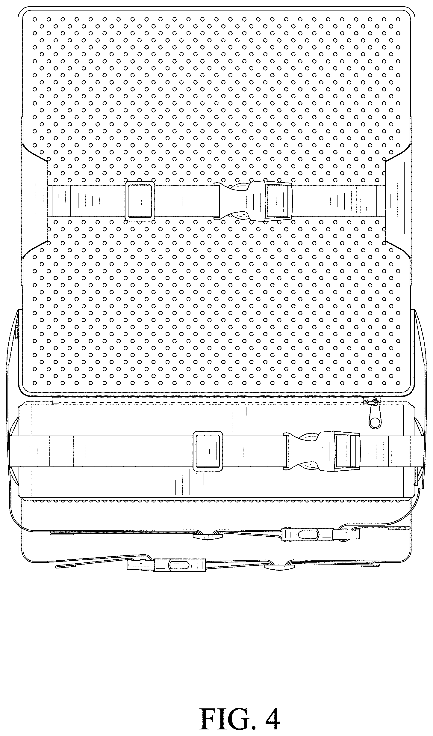 Patent USD1001551 Figure 4 – Booster cushion