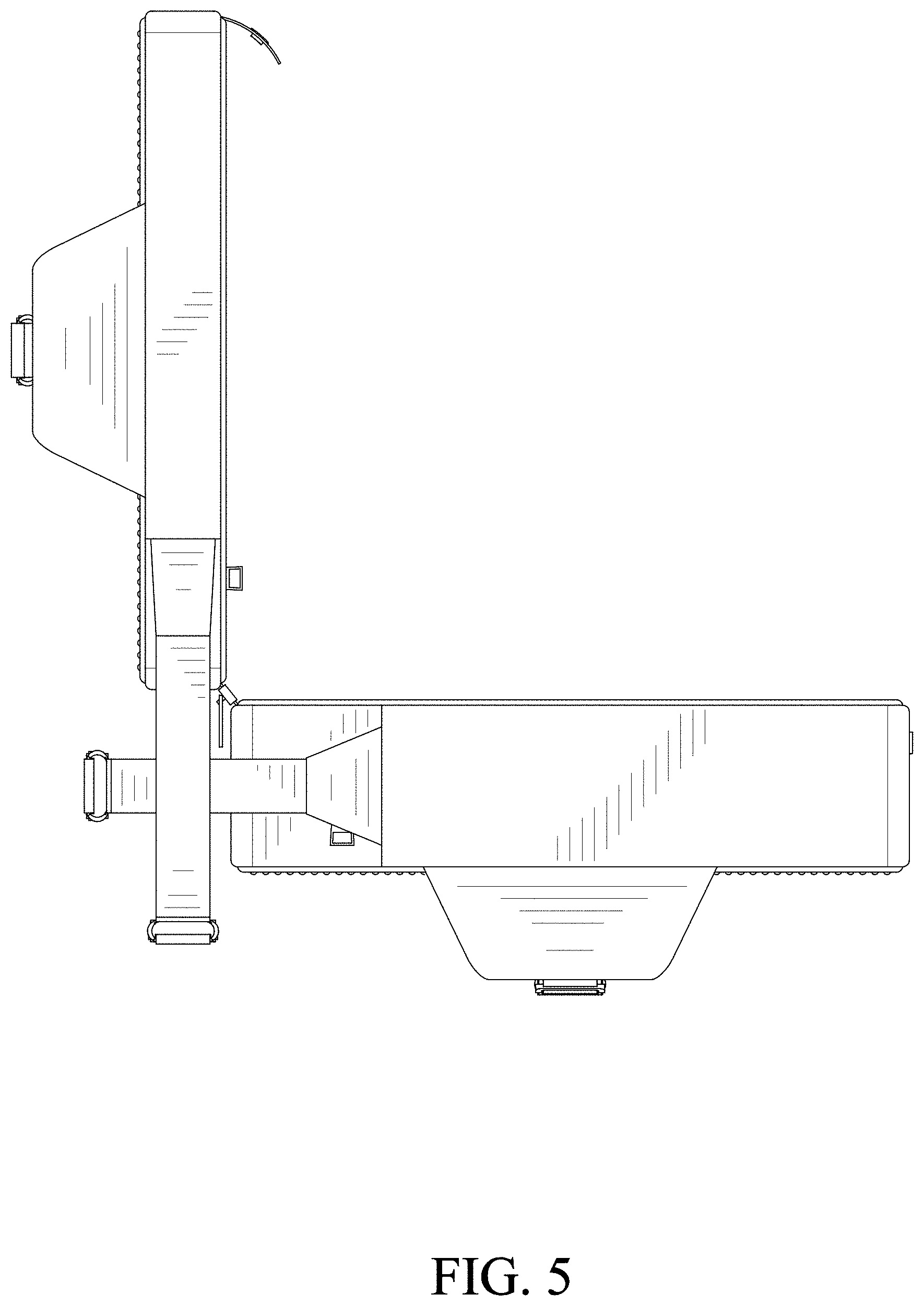 Patent USD1001551 Figure 5 – Booster cushion