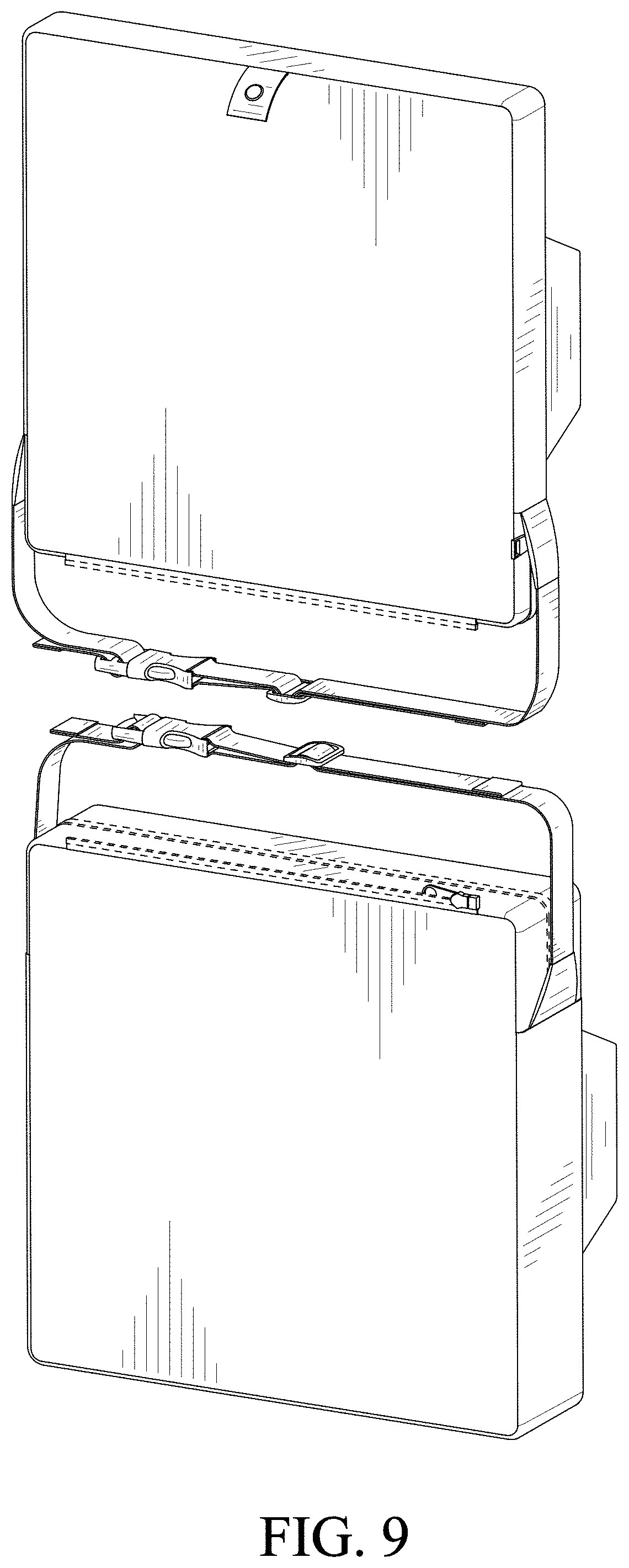 Patent USD1001551 Figure 9 – Booster cushion