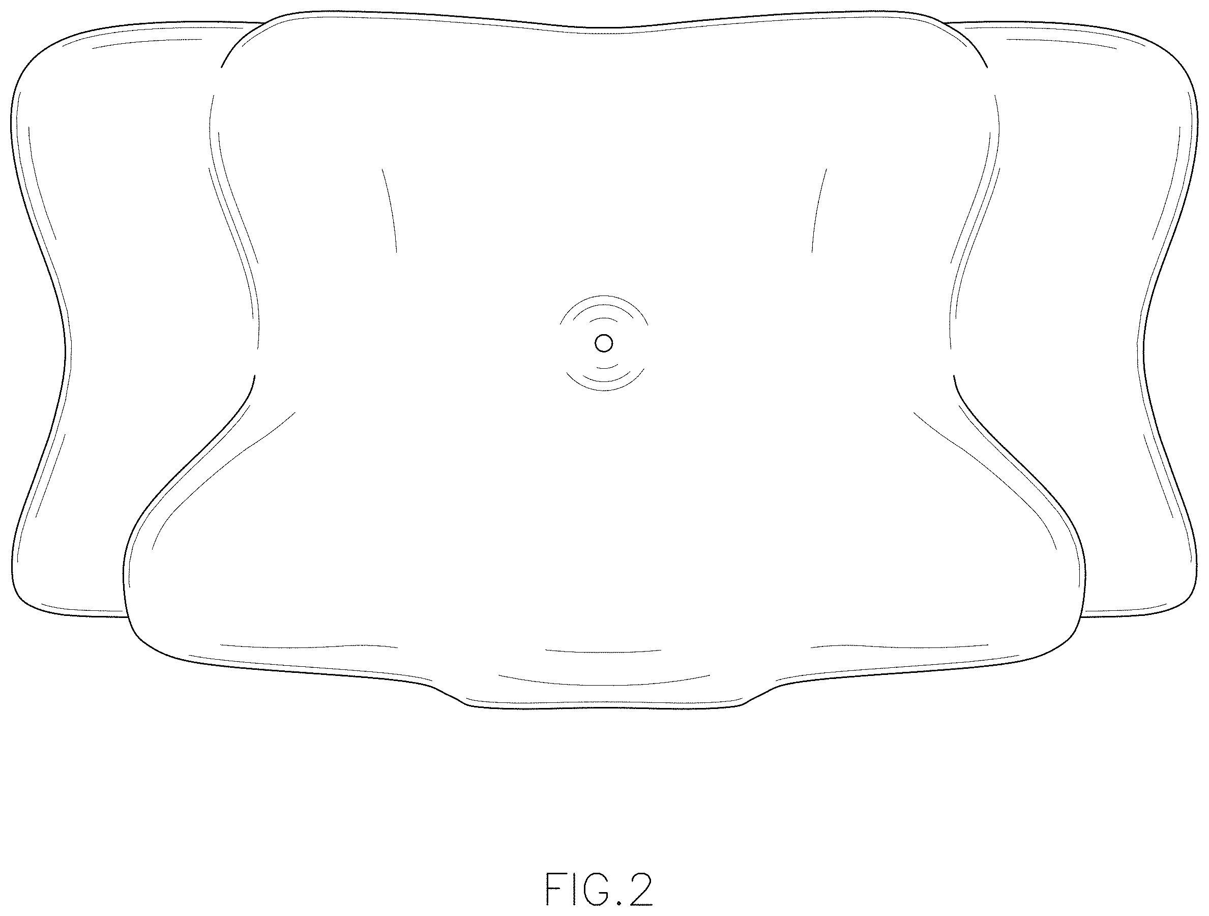 Patent USD1001552 Figure 2 – Pillow