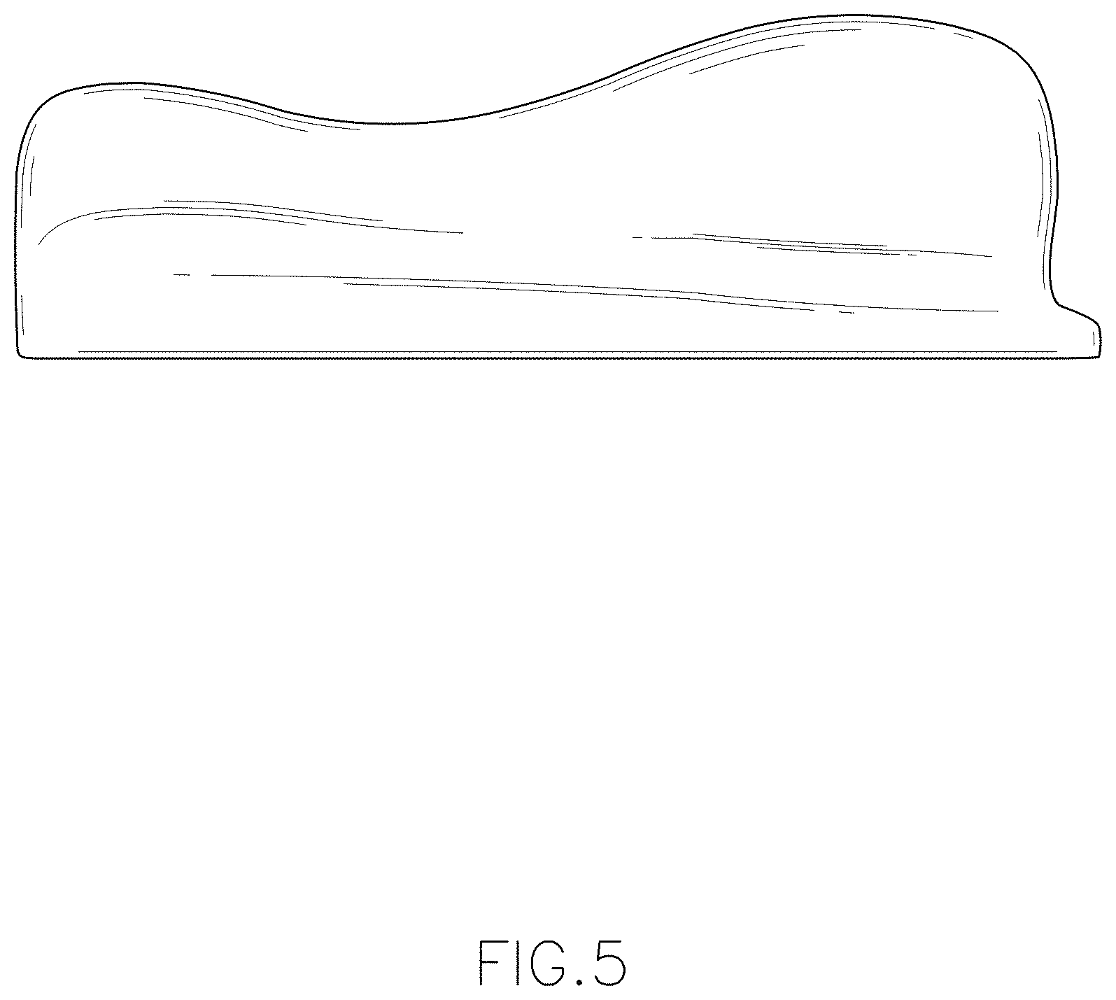 Patent USD1001554 Figure 5 – Butterfly-shaped pillow