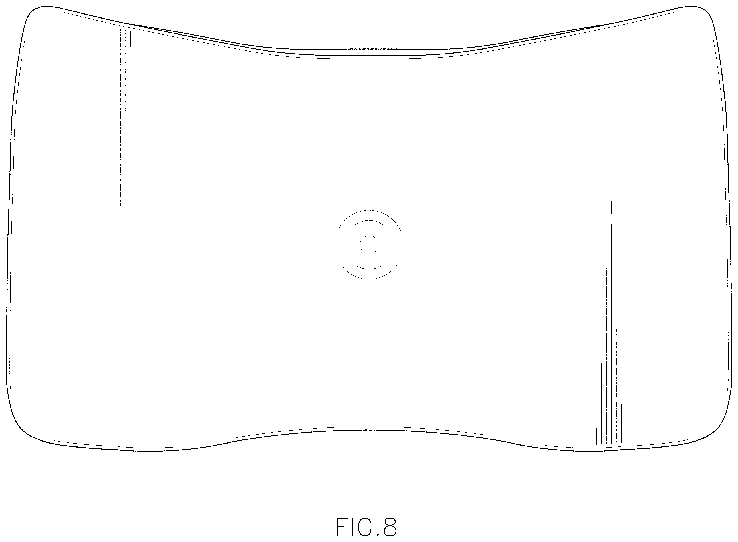 Patent USD1001554 Figure 8 – Butterfly-shaped pillow