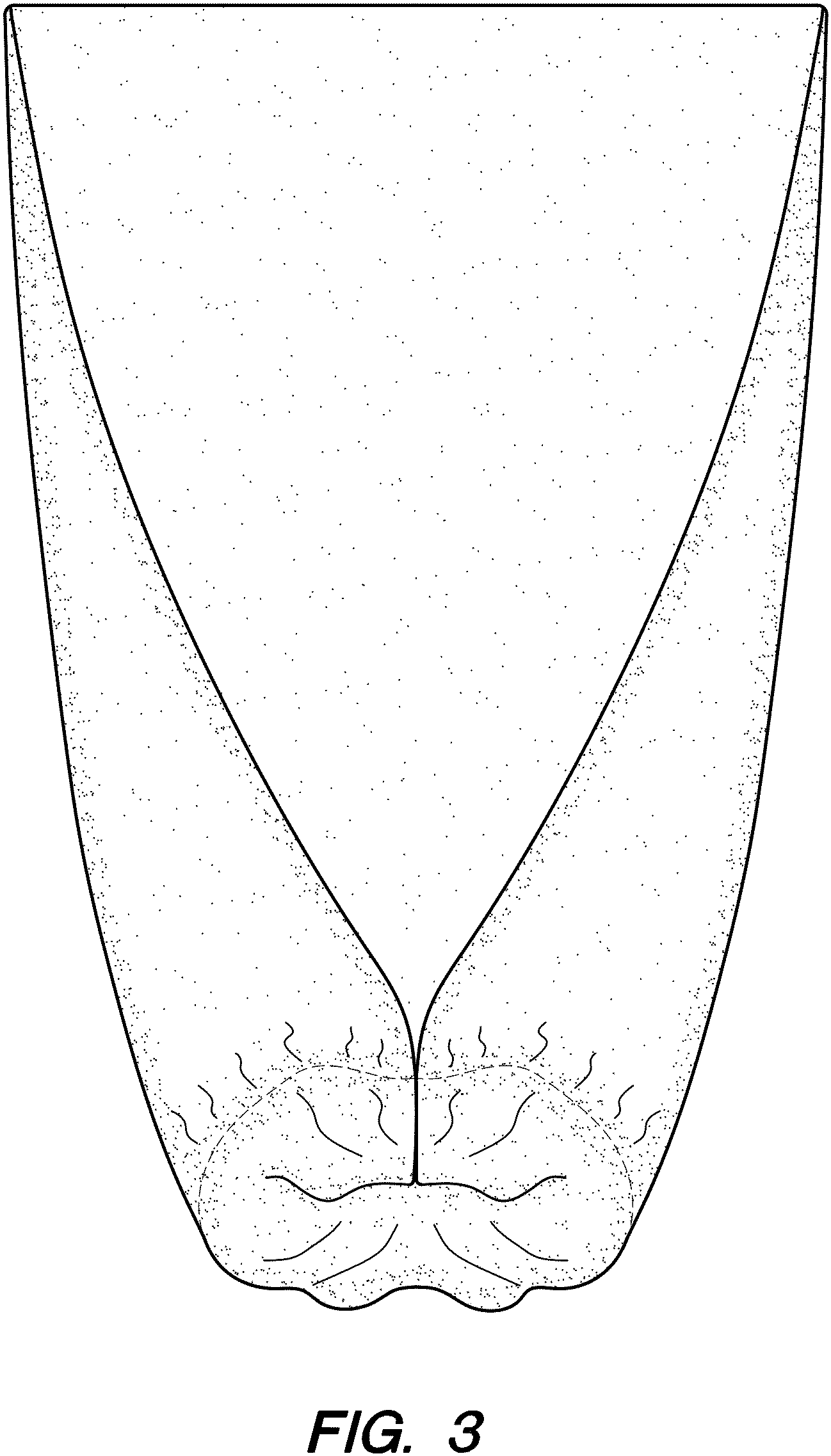 Patent USD1001555 Figure 3 – Hair drying towel