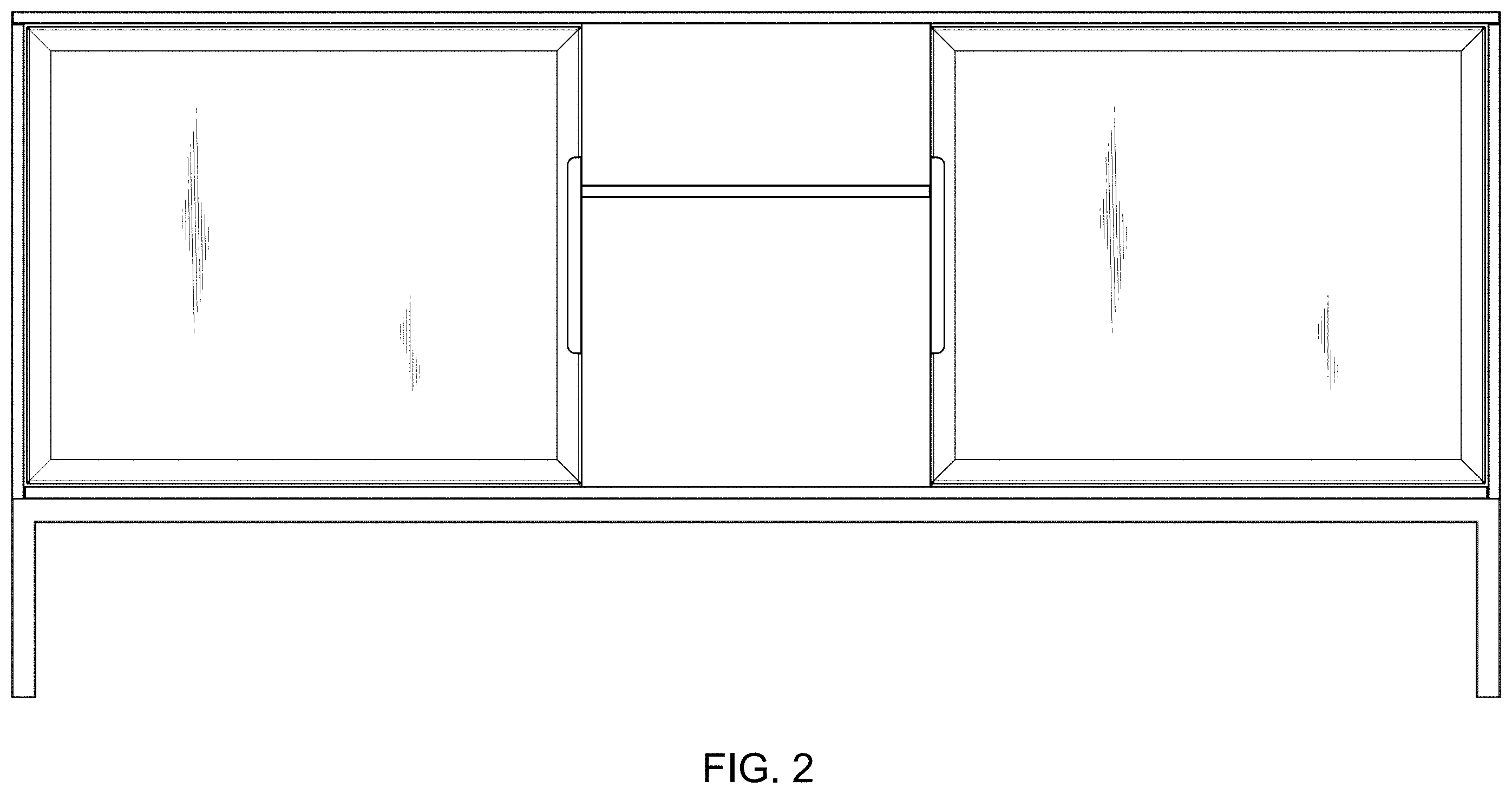 Patent USD1001556 Figure 2 – Cabinet