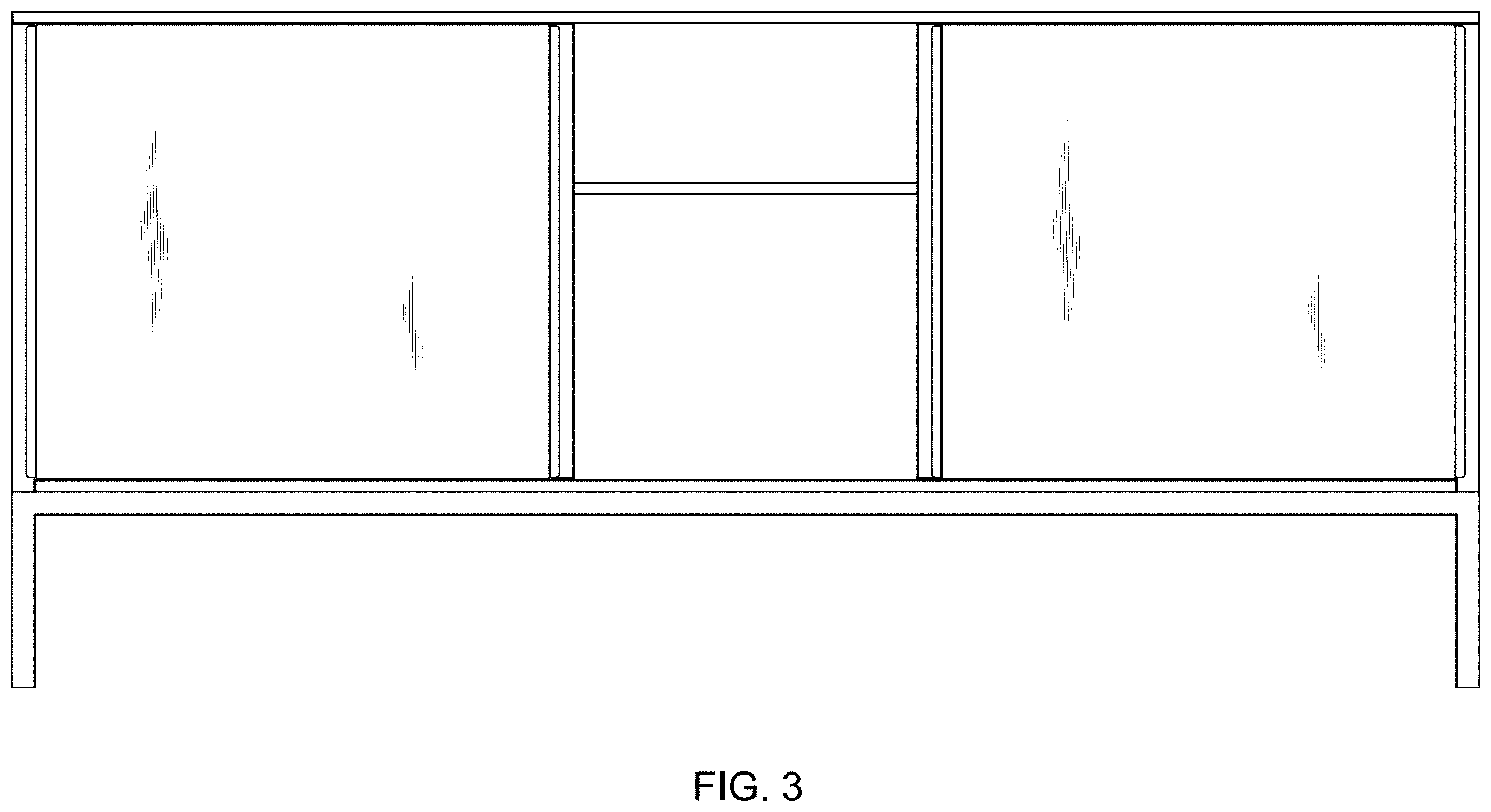 Patent USD1001556 Figure 3 – Cabinet