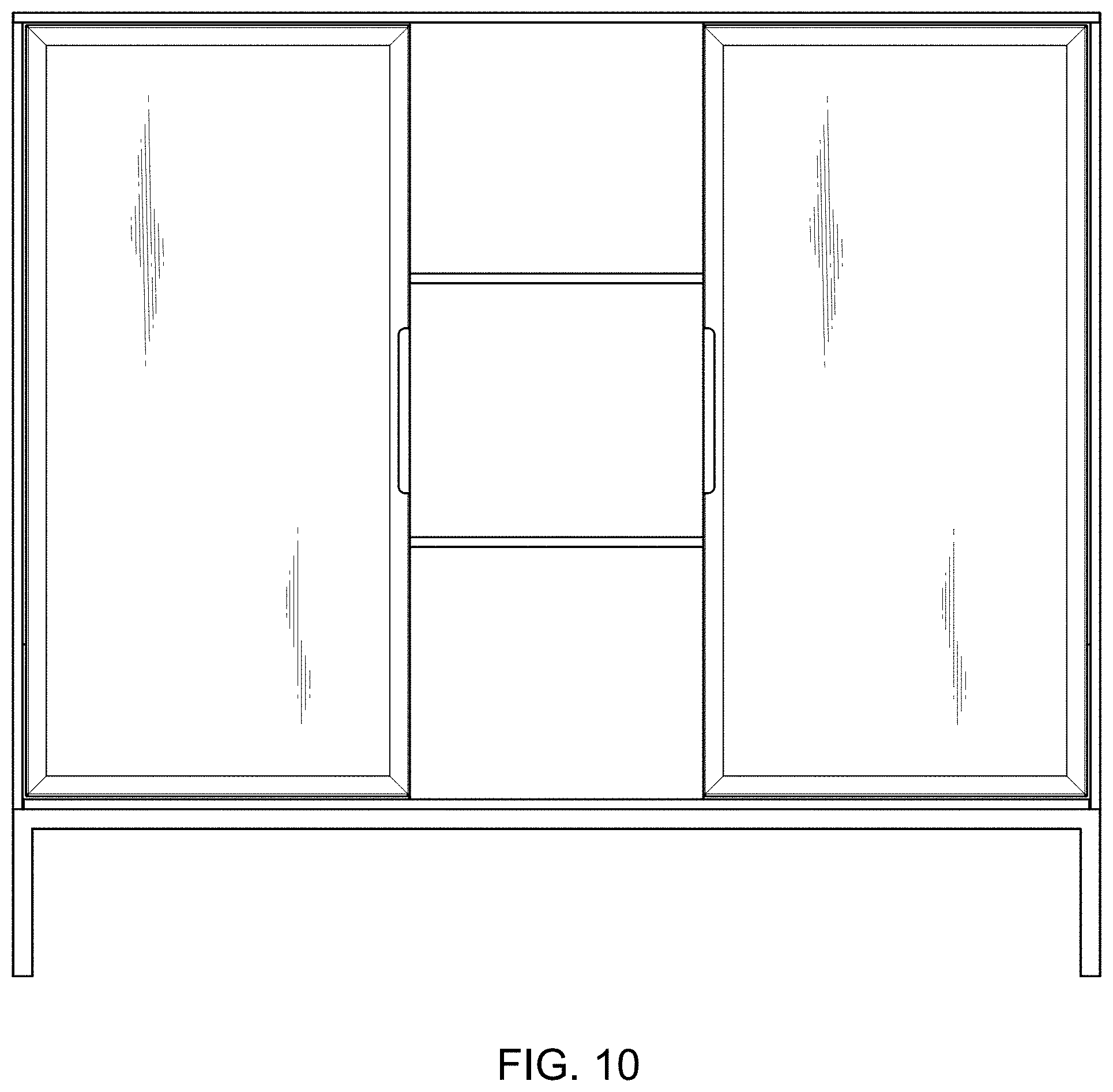 Patent USD1001556 Figure 9 – Cabinet