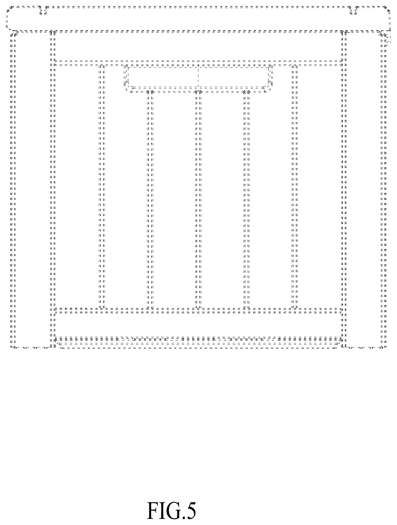 Patent USD1001557 Figure 5 – Deck box