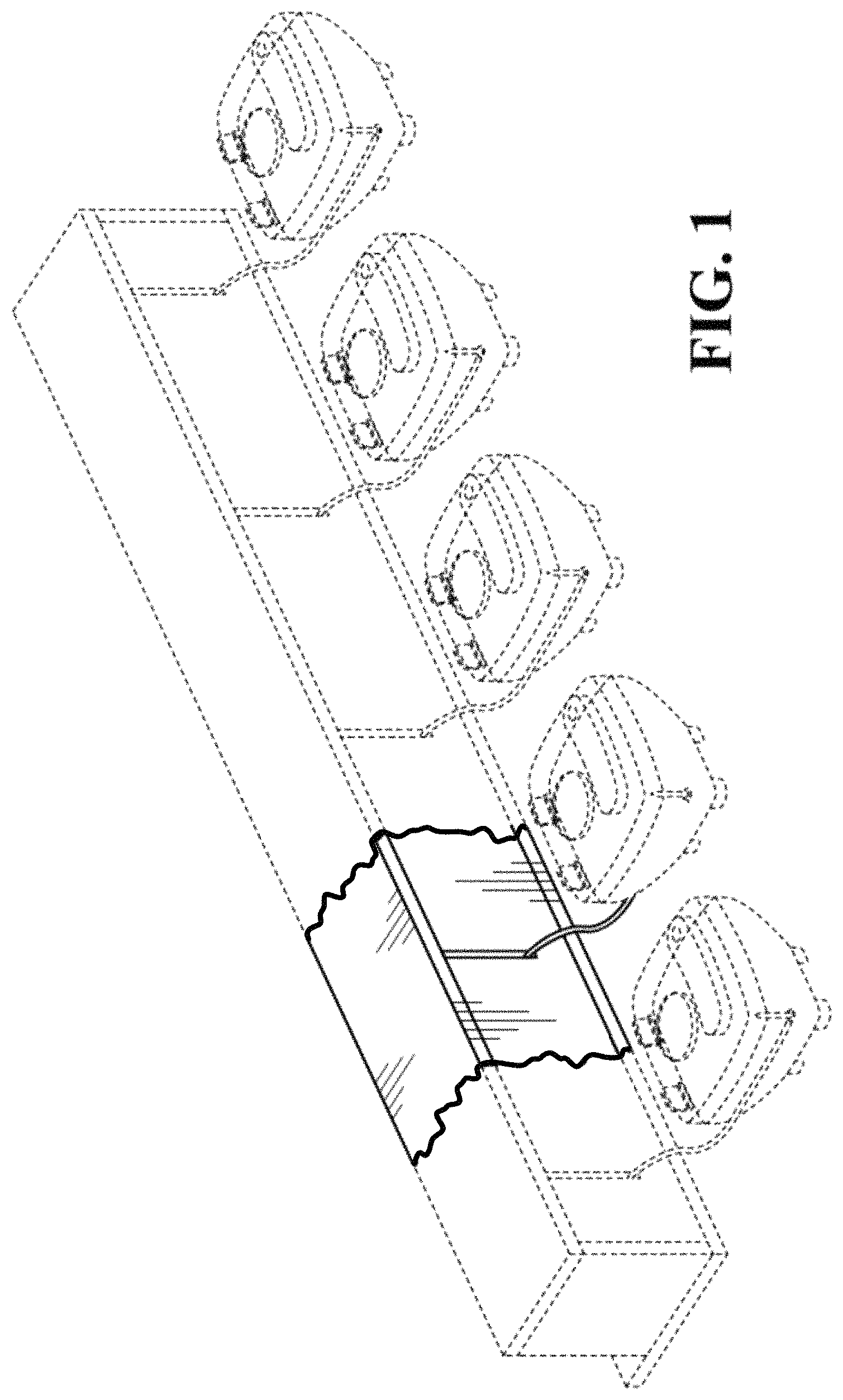Patent USD1001560 Figure 1 – Assembly for securing display