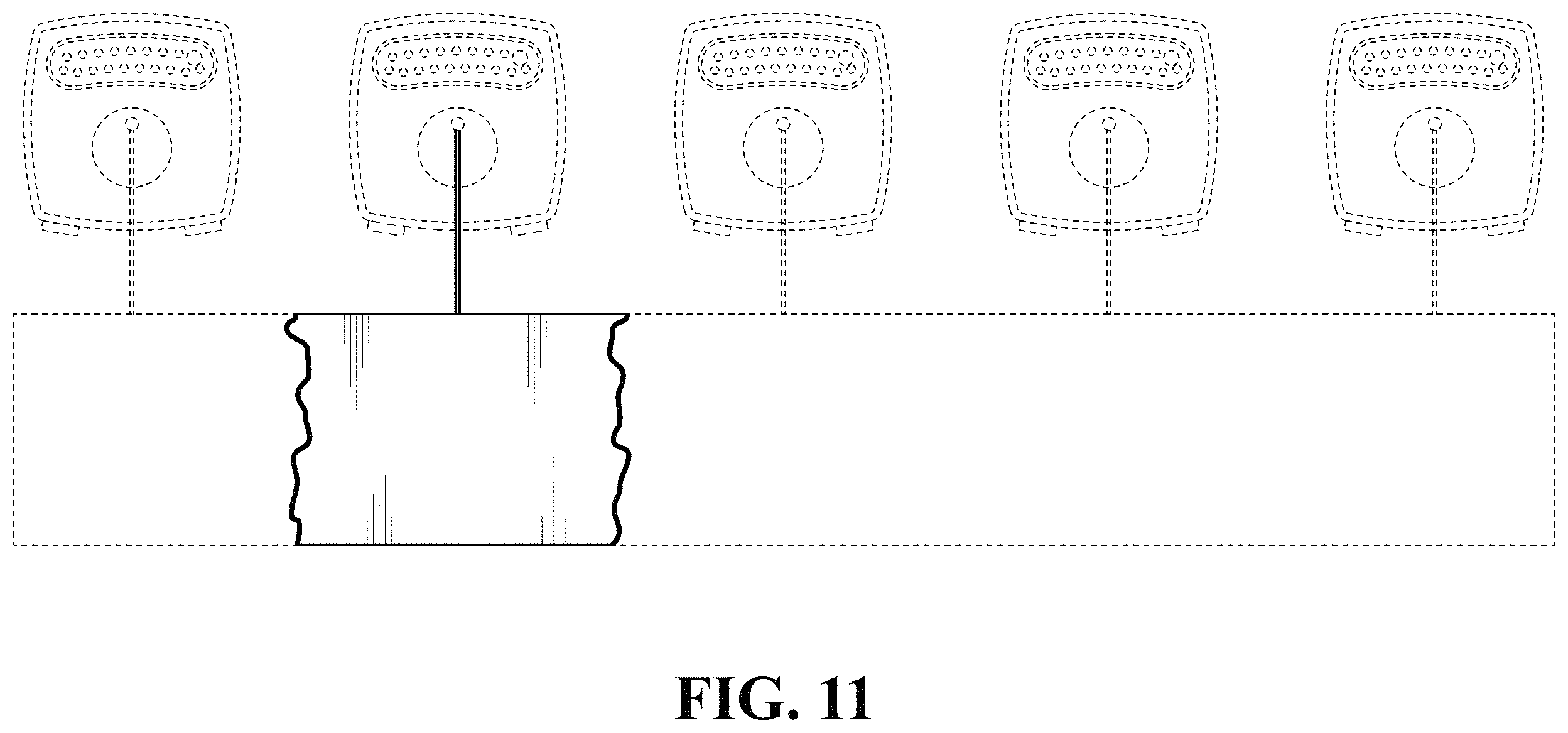 Patent USD1001560 Figure 7 – Assembly for securing display