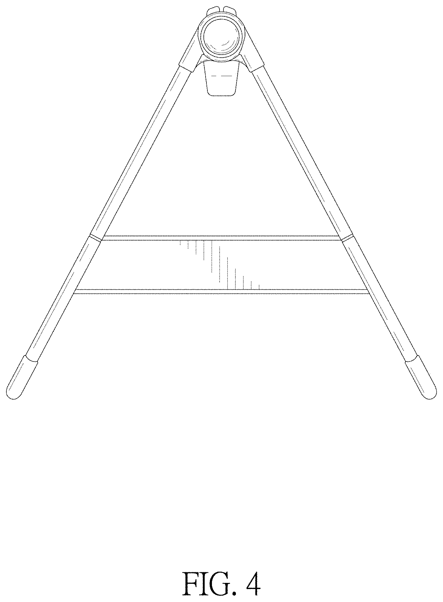Patent USD1001564 Figure 4 – Support frame for carrycot