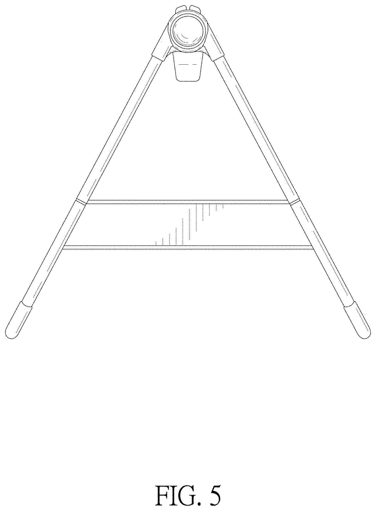 Patent USD1001564 Figure 5 – Support frame for carrycot
