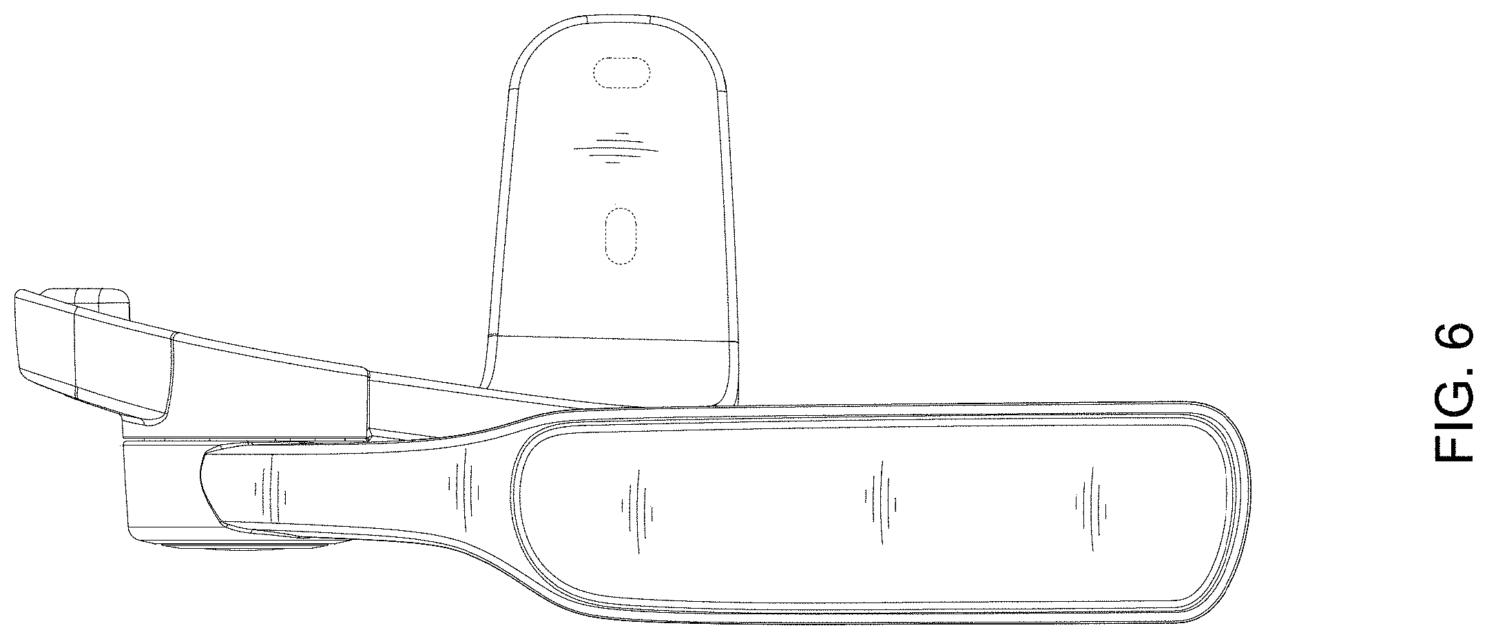 Patent USD1001565 Figure 6 – Armrest