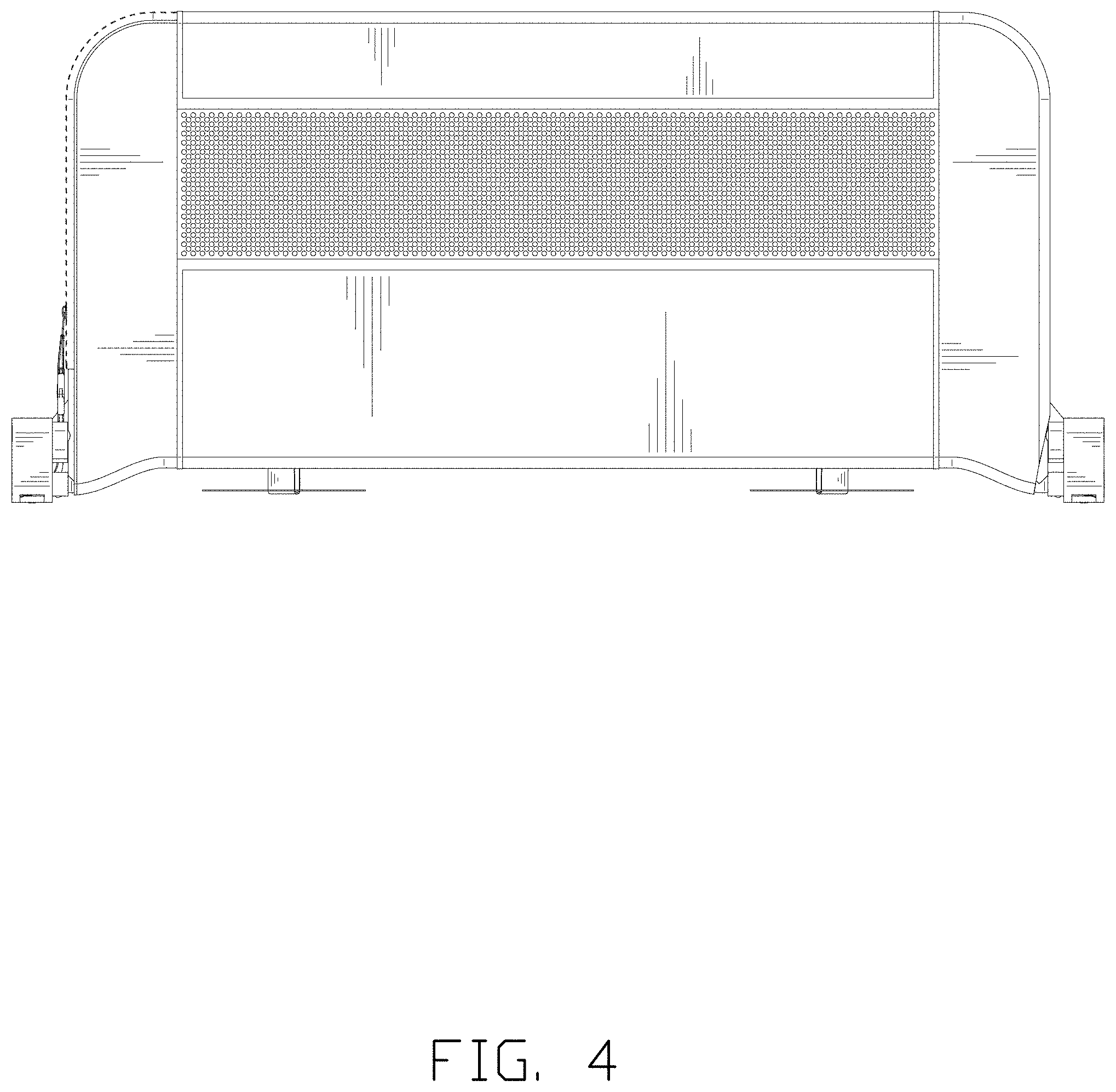Patent USD1001566 Figure 4 – Bed rail